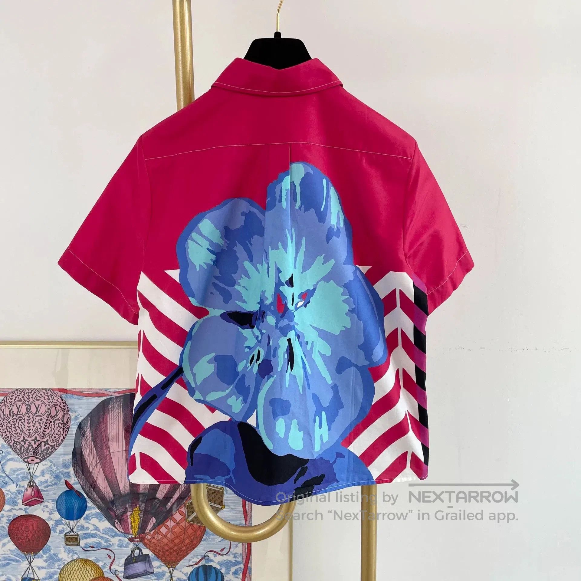 Dior christian dior colorful short sleeve shirt. Size US S / EU 44-46 / 1 - 2 Thumbnail