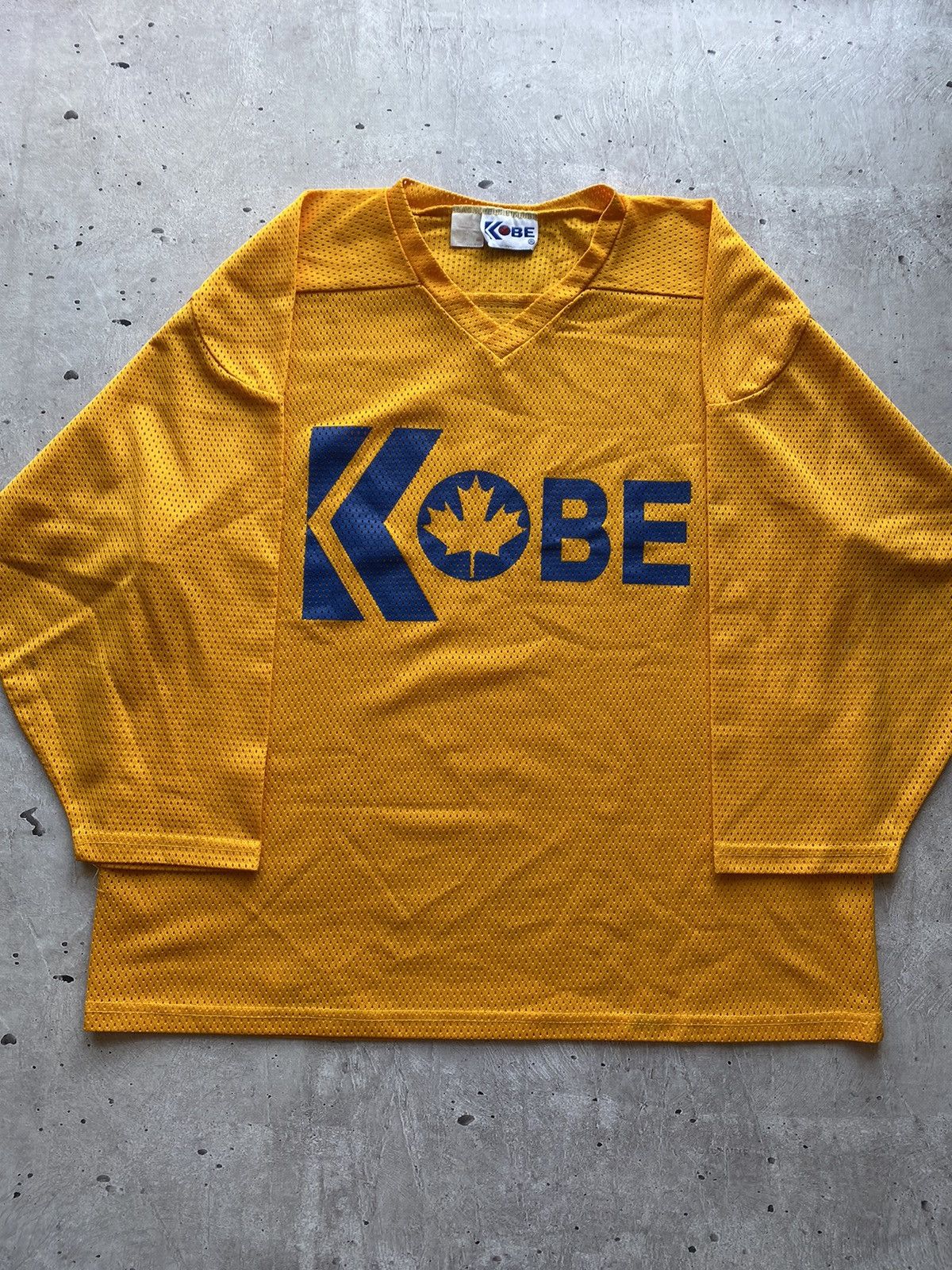 Vintage Rare VINTAGE 80s KOBE Canada HOCKEY JERSEY Size US XXL / EU 58 / 5 - 2 Thumbnail