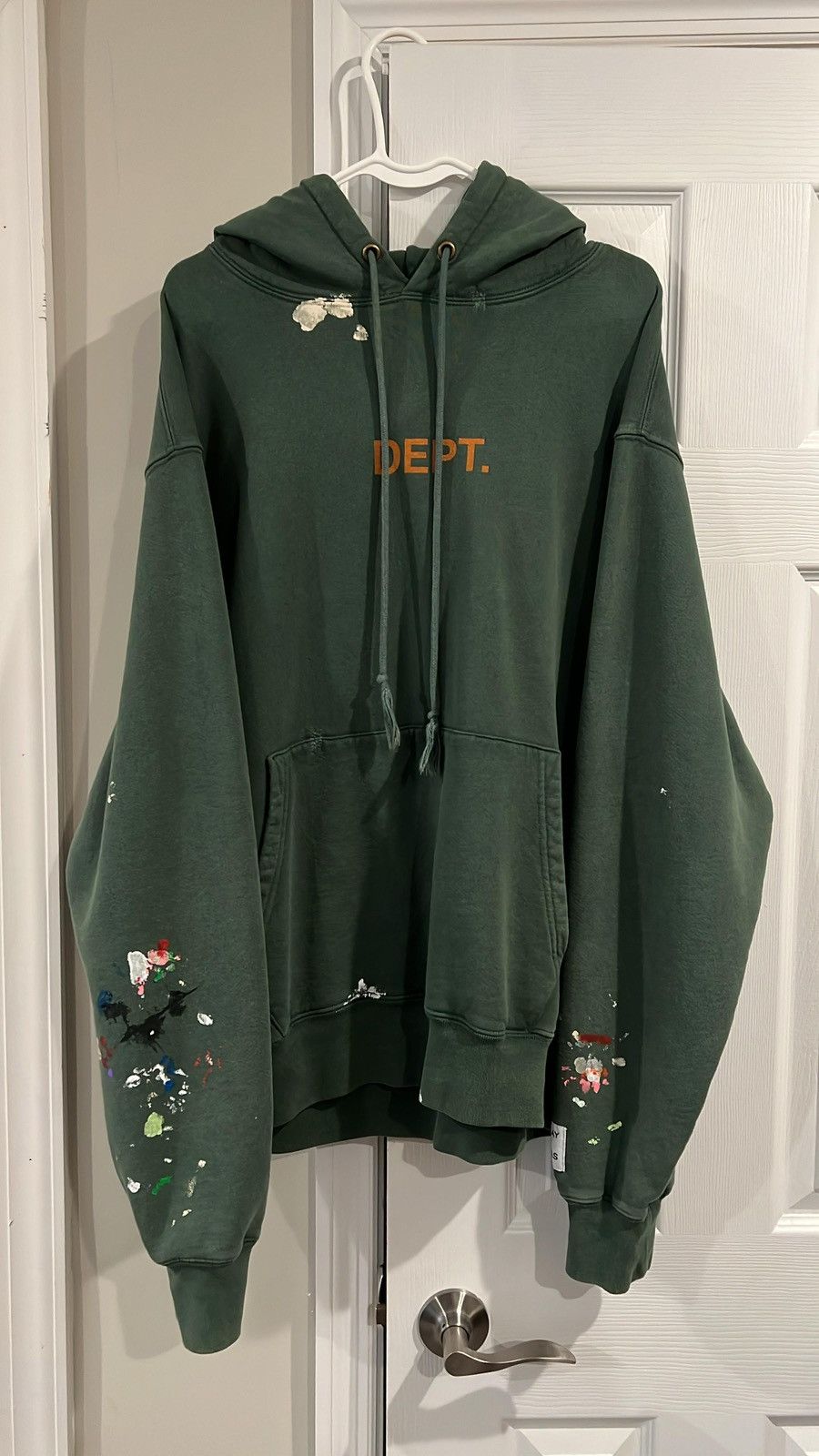 Gallery Dept. Gallery Dept ATK DISTRESSED LOGO HOODIE | Grailed