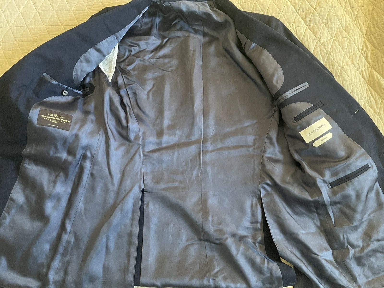 Suitsupply Tailored Fit Lazio Suit Size 44L - 9 Thumbnail