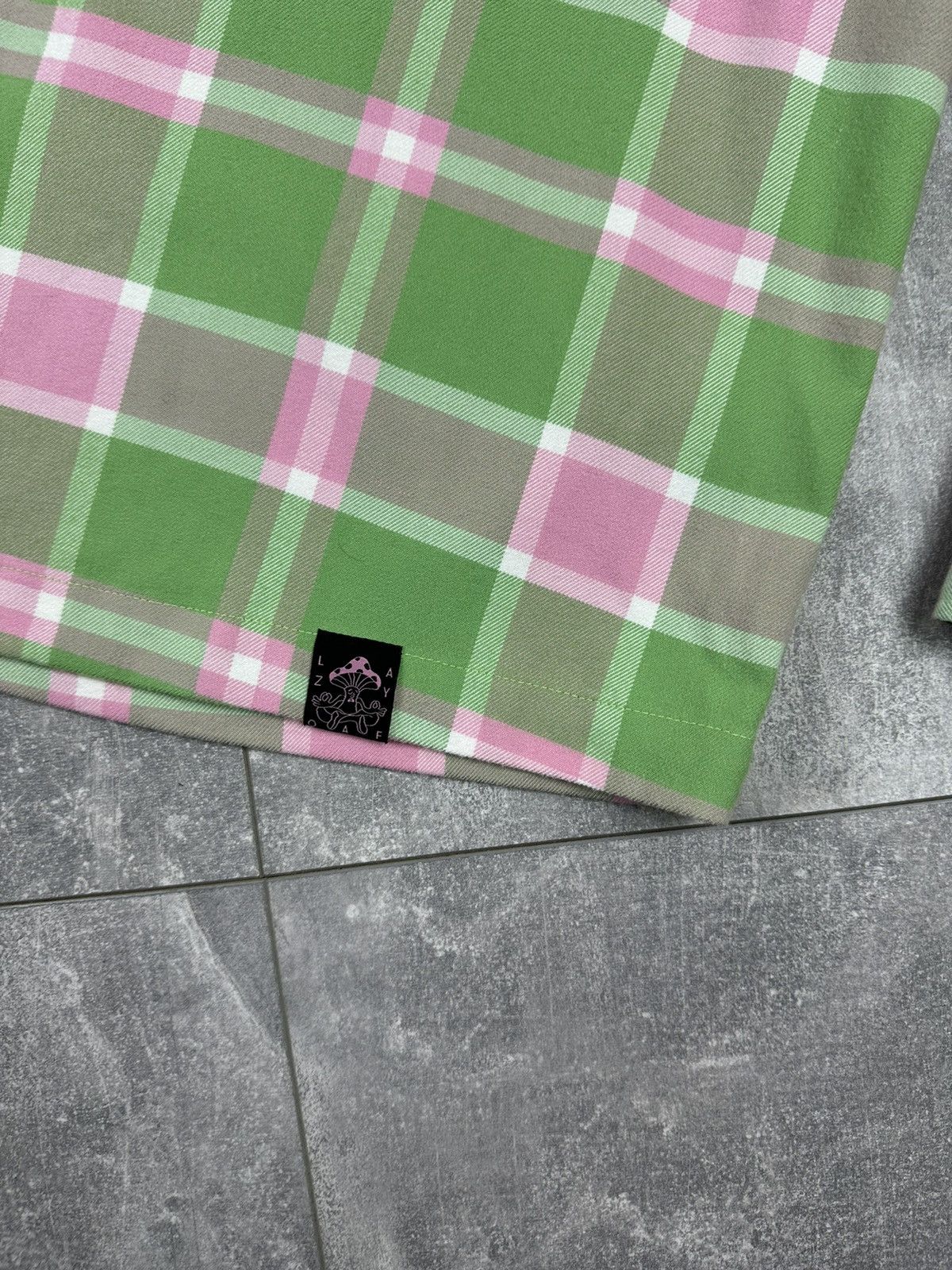 Lazy Oaf Lazy Oaf Checked Shirt Flannel Button Up Size US M / EU 48-50 / 2 - 5 Thumbnail