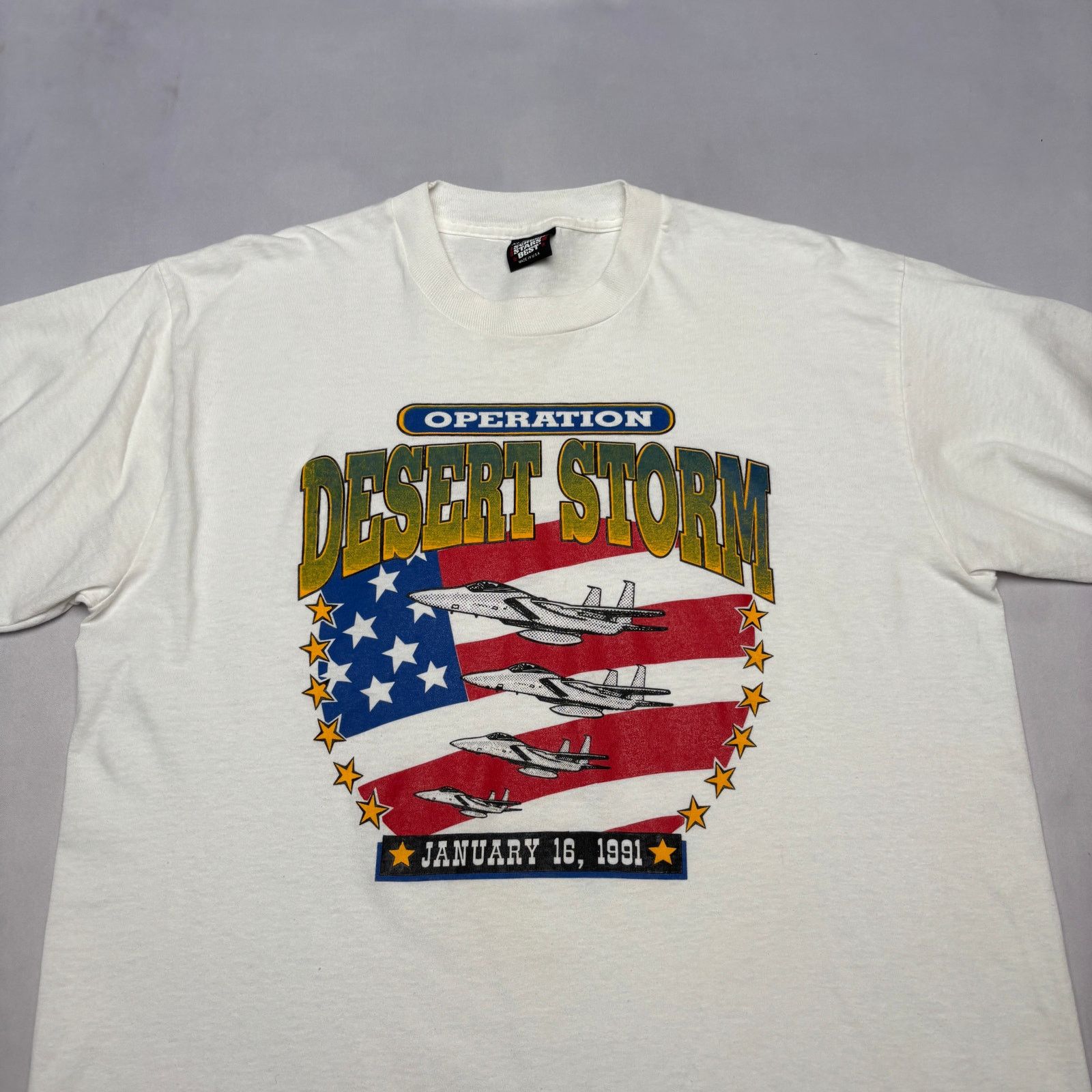 Vintage Vintage 1991 Operation Desert Storm Shirt Men's XL Military Size US XL / EU 56 / 4 - 2 Thumbnail