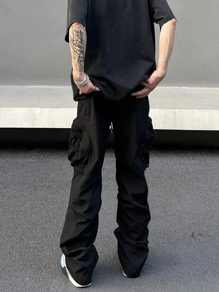 Japanese Brand × Vintage Straight leg slimming multi pocket casual pants Size US 32 / EU 48 - 4 Thumbnail