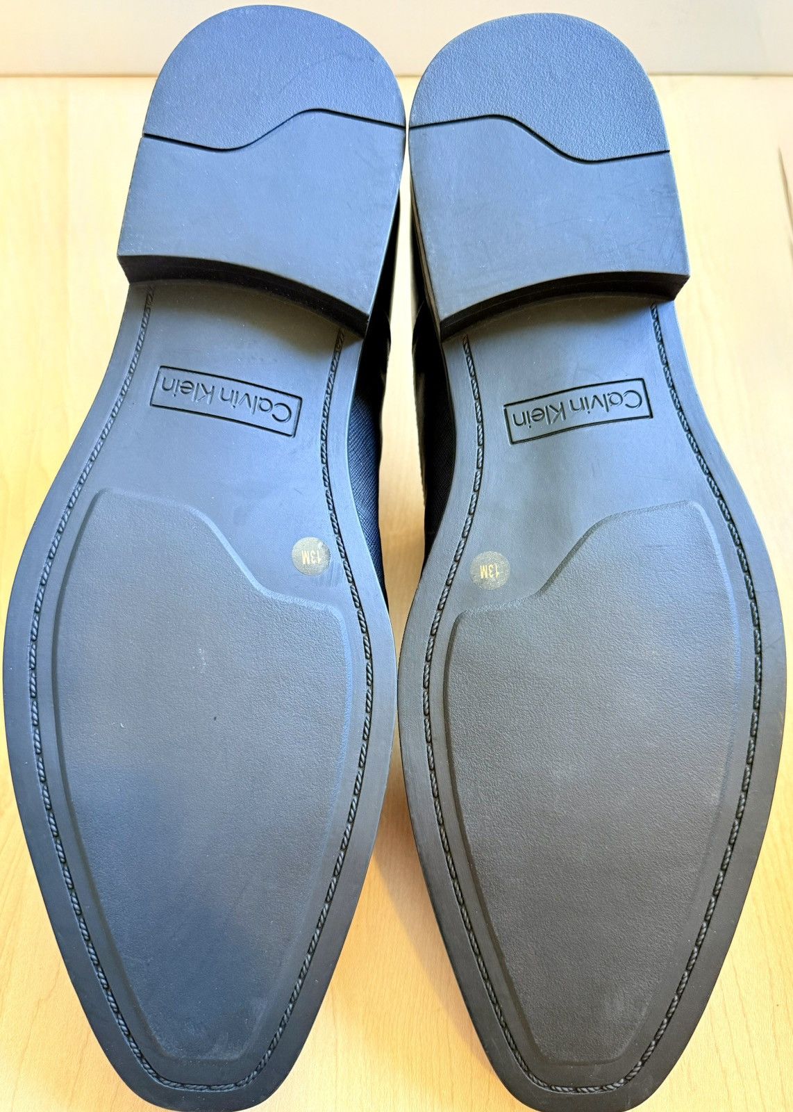 Calvin Klein Calvin Klein Drew men’s black dress shoes Tktd.$140.00 Size US 13 / EU 46 - 6 Thumbnail