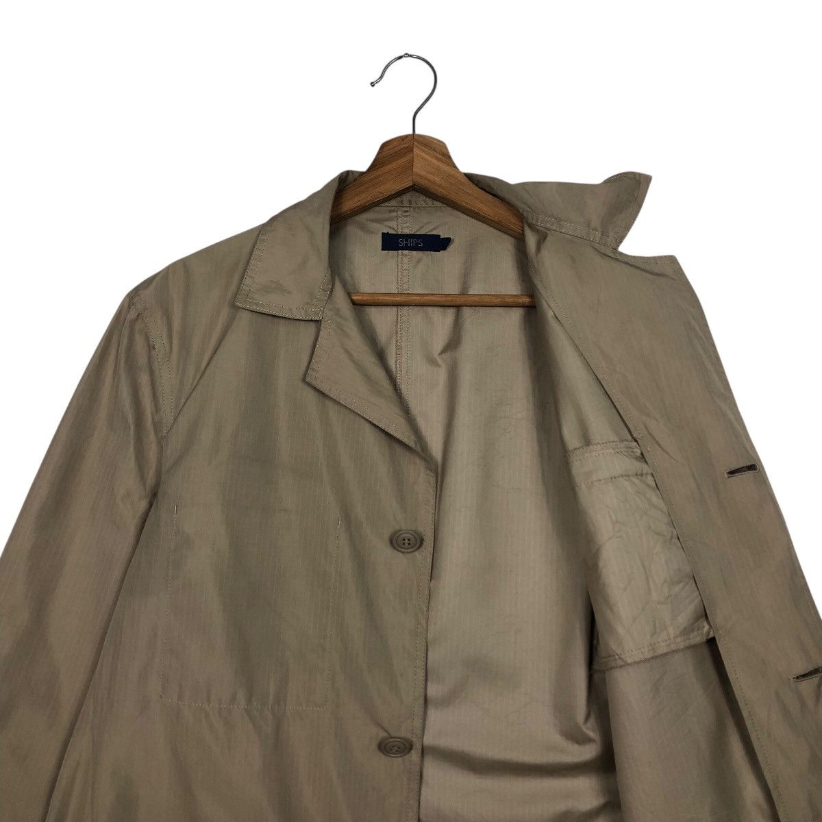 SHIPS 📌Vintage Chore Work Jacket Duck Canvas Ships Issey Miyake Size US L / EU 52-54 / 3 - 13 Thumbnail