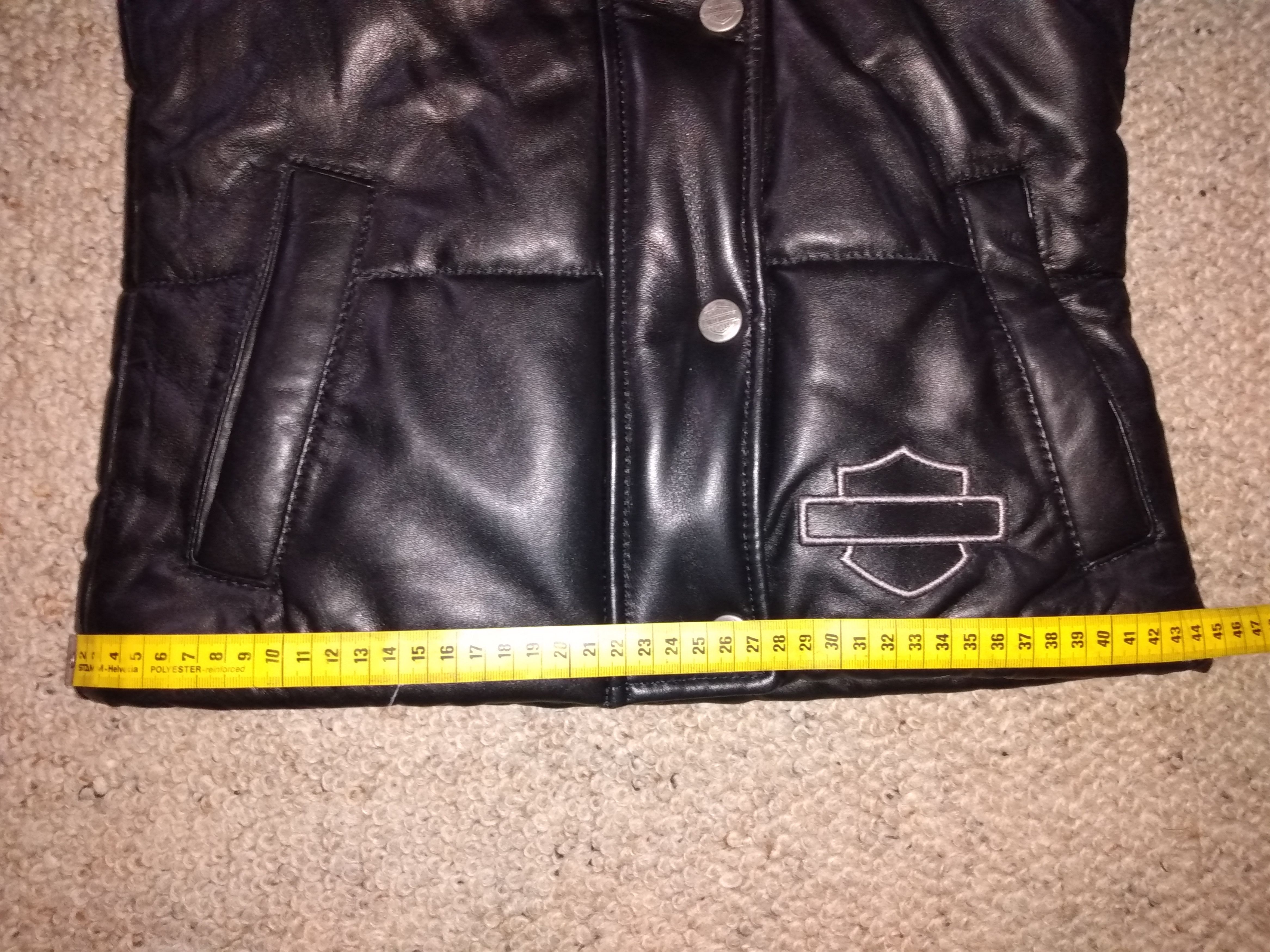 Harley Davidson Harley Davidson leather puffer jacket Size XS / US 0-2 / IT 36-38 - 9 Thumbnail