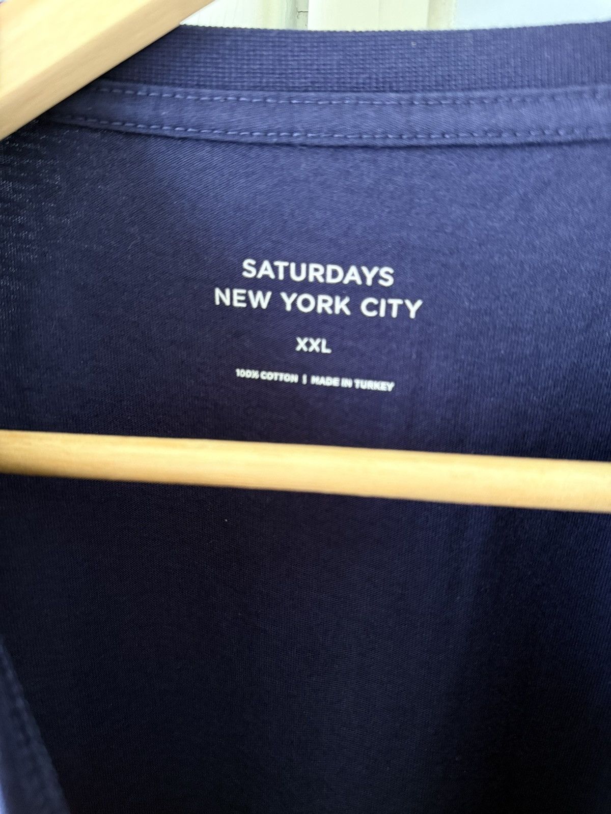 Saturdays NYC Men’s 🇺🇸 Saturdays NYC Crewneck Tee Sz 2XL NWT Size US XXL / EU 58 / 5 - 4 Thumbnail