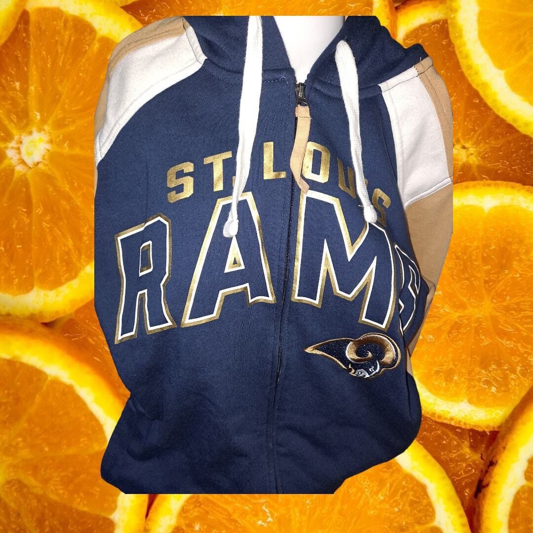 NFL NFL St Louis Rams Full Zip Hoodie Sweatshirt SIze Large Size US L / EU 52-54 / 3 - 4 Thumbnail