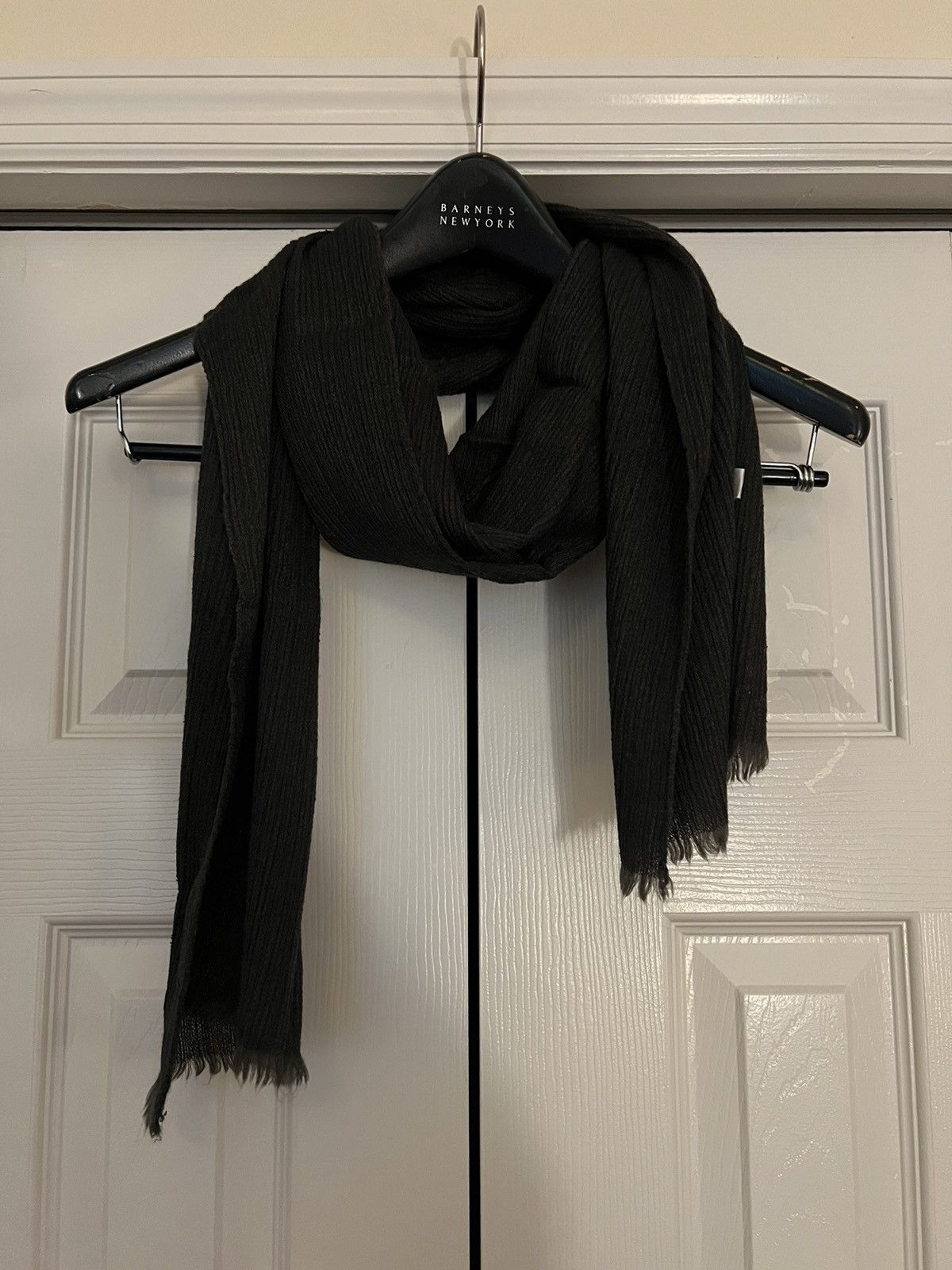 Bottega Veneta Bottega Veneta forest green cashmere lightweight scarf. Size ONE SIZE - 1 Thumbnail