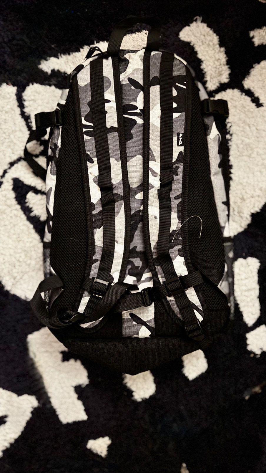 Fuck The Population New FTP Ripstop Backpack Snow Camo Size ONE SIZE - 6 Thumbnail