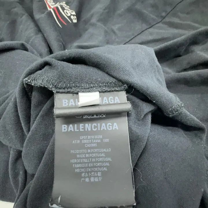 Balenciaga Balenciaga Balenciaga Black Short Sleeve TShirt for Men -2 Size US L / EU 52-54 / 3 - 3 Thumbnail