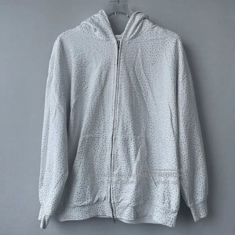Balenciaga Balenciaga Solid-color rhinestone-decorated casual hooded Size US M / EU 48-50 / 2 - 1 Thumbnail