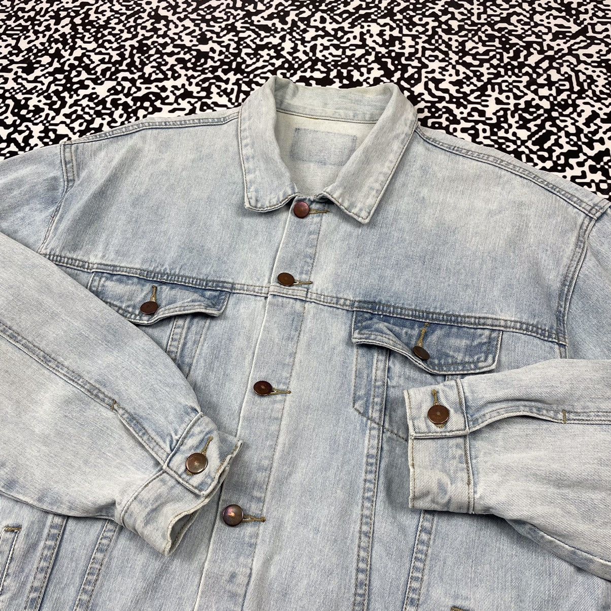 Japanese Brand × Vintage Vintage Y2K Japanese PABLO PABLO Rap Denim Jacket Kanye West Size US XL / EU 56 / 4 - 13 Thumbnail