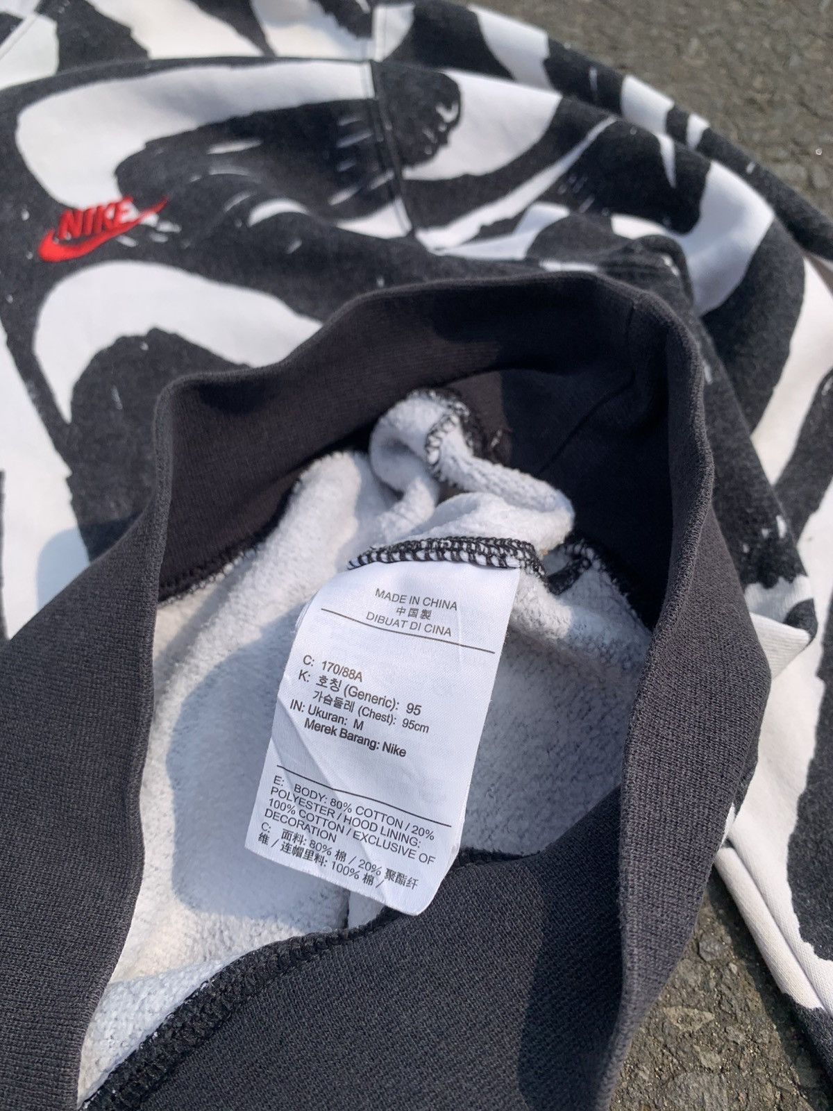 Nike Hoodie Nike AOP Size US L / EU 52-54 / 3 - 4 Thumbnail