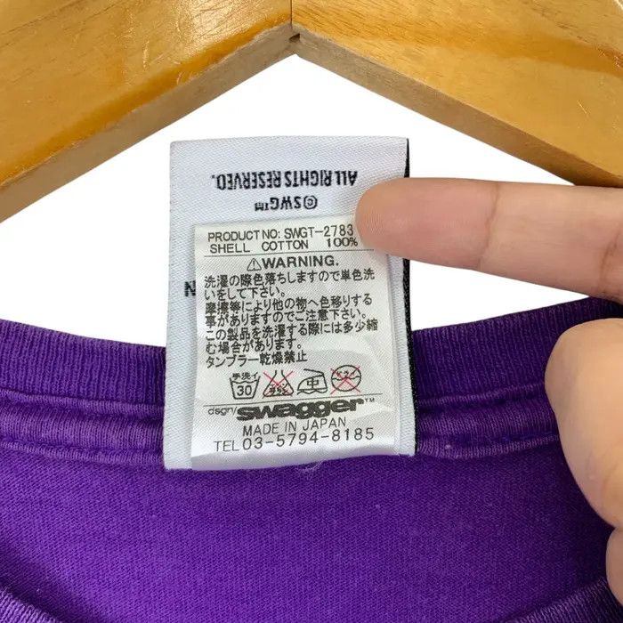 Swagger SWAGGER x EVANGELION NEON GENESIS The Moon Tee Shirt Size US L / EU 52-54 / 3 - 7 Thumbnail