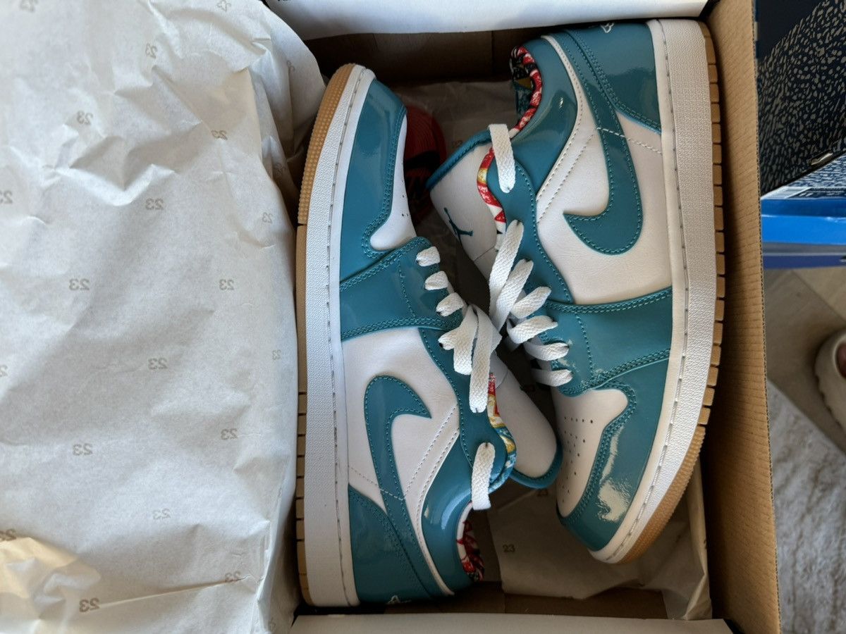 Jordan Brand Air Jordan 1 Low SE ‘Cyber Teal’ Size US 11 / EU 44 - 1 Thumbnail