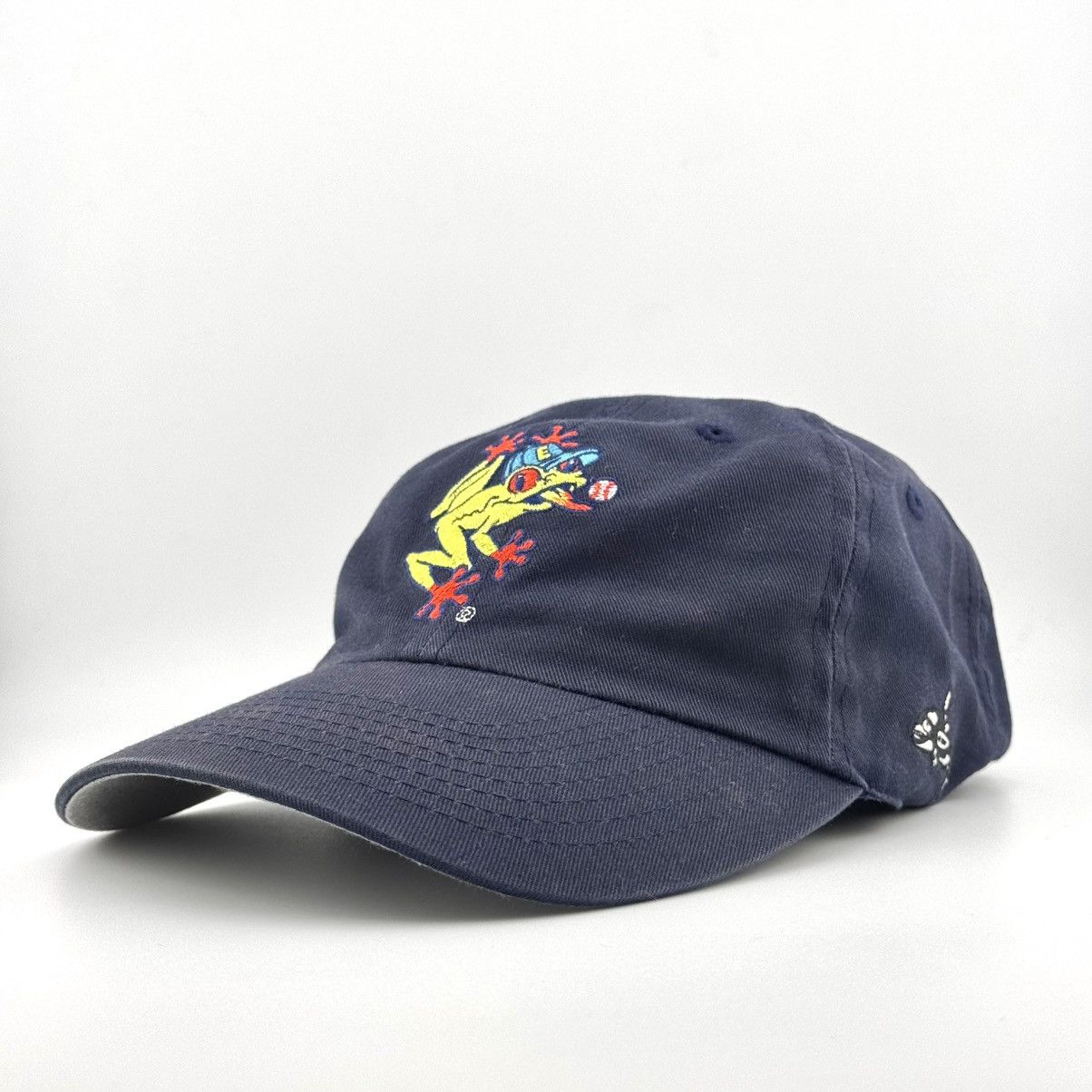 MLB Vtg Everett AquaSox Webbly Frog MiLB Mariners Affiliate Hat Size ONE SIZE - 2 Thumbnail