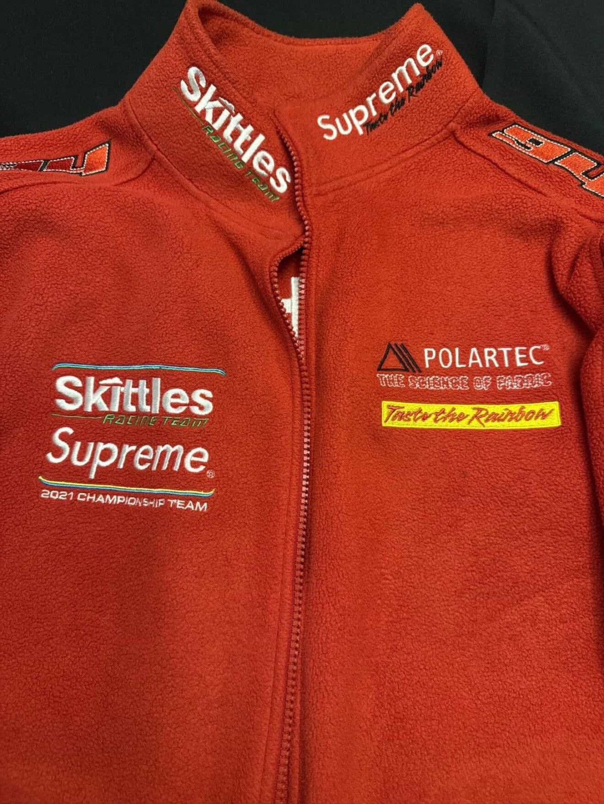 Supreme Supreme Skittles Polartec Fleece Size US L / EU 52-54 / 3 - 3 Thumbnail