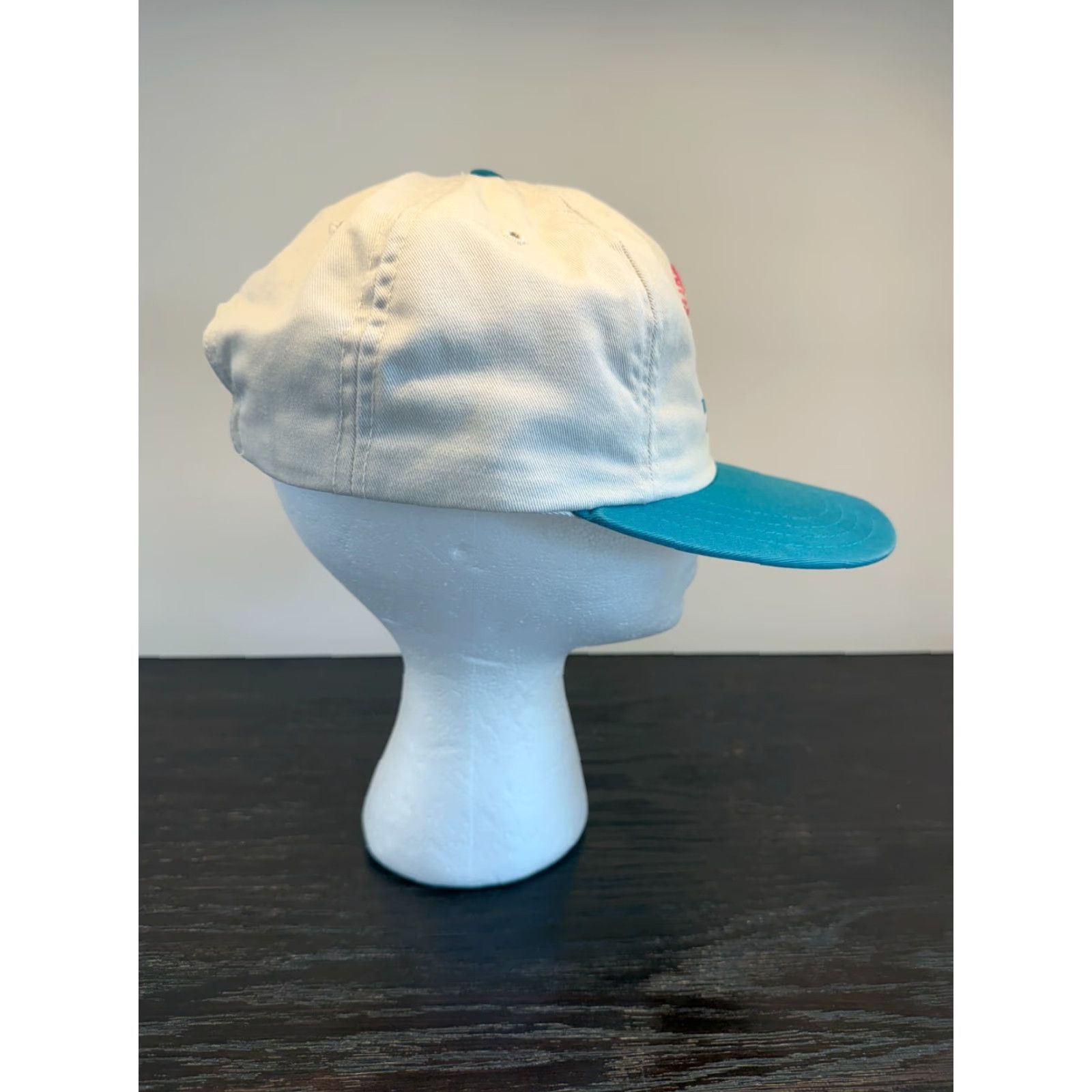 Vintage VINTAGE Ajo Cap CO Men's White Twill Hat - SUPER BOWL XXIX 1995 Tailgate Party - One Size - Adjustable - 90s Sports" Size ONE SIZE - 3 Thumbnail