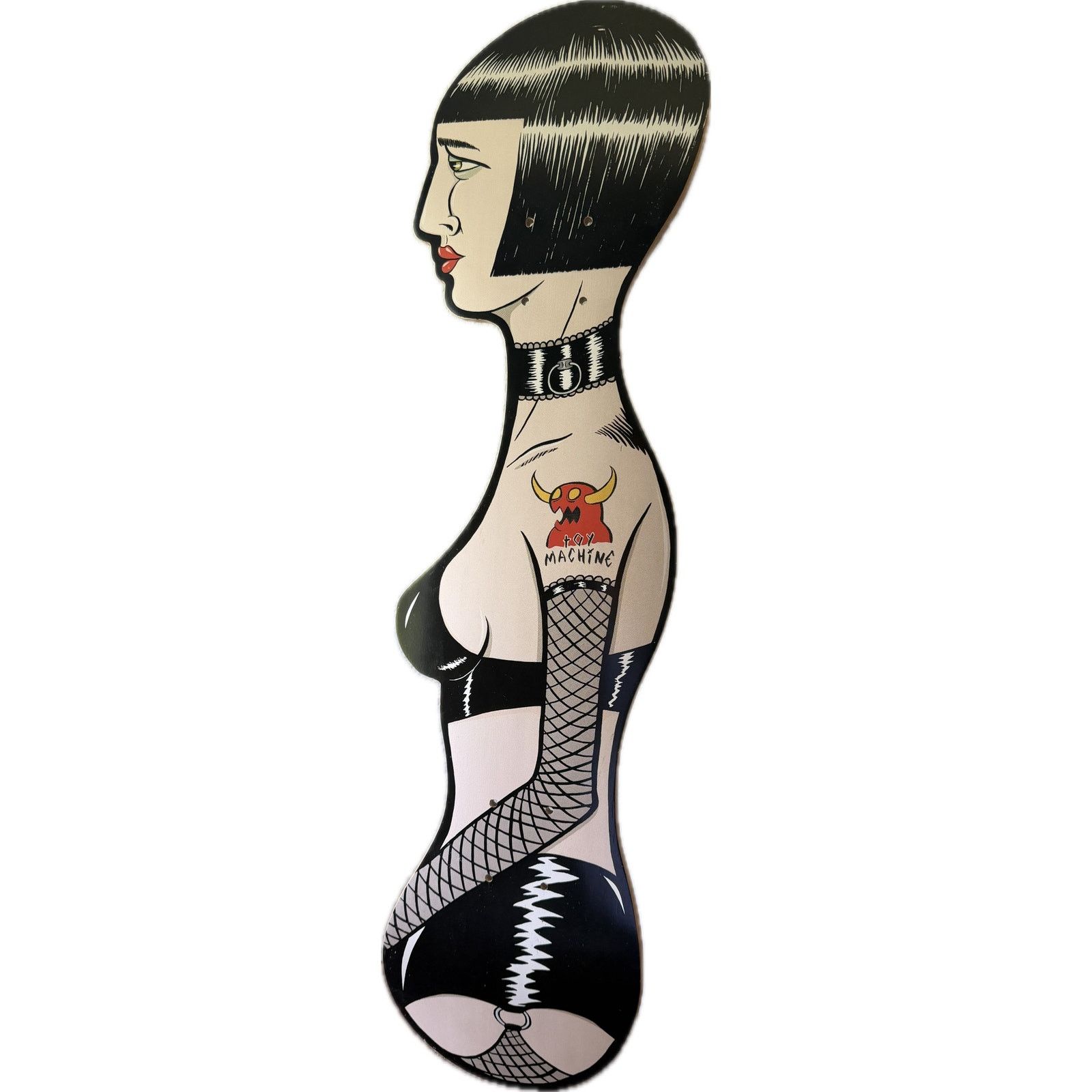 Toy Machine Toy Machine Ed Templeton Die Cut Skateboard Deck Size ONE SIZE - 1 Thumbnail