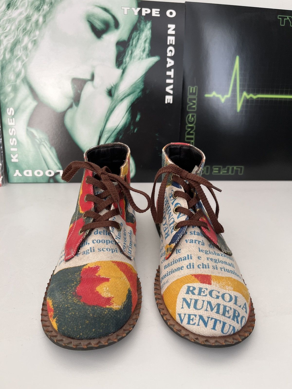 Handmade mondo albion residence firenze hand made avant garde boots Size US 7 / IT 37 - 6 Thumbnail