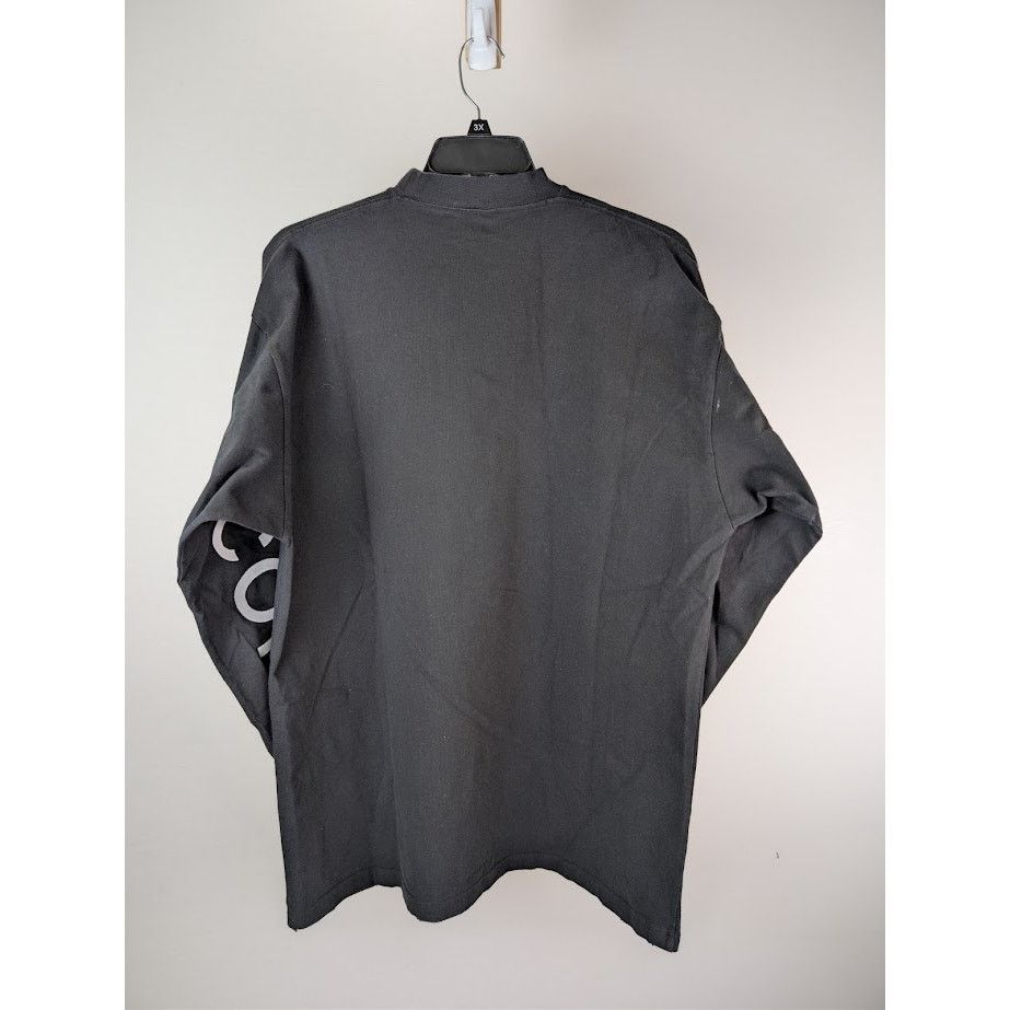 Balenciaga o1rshd1 Balenciaga Com Vintage Jersey T-Shirt Silver/Metalic Size US S / EU 44-46 / 1 - 11 Thumbnail