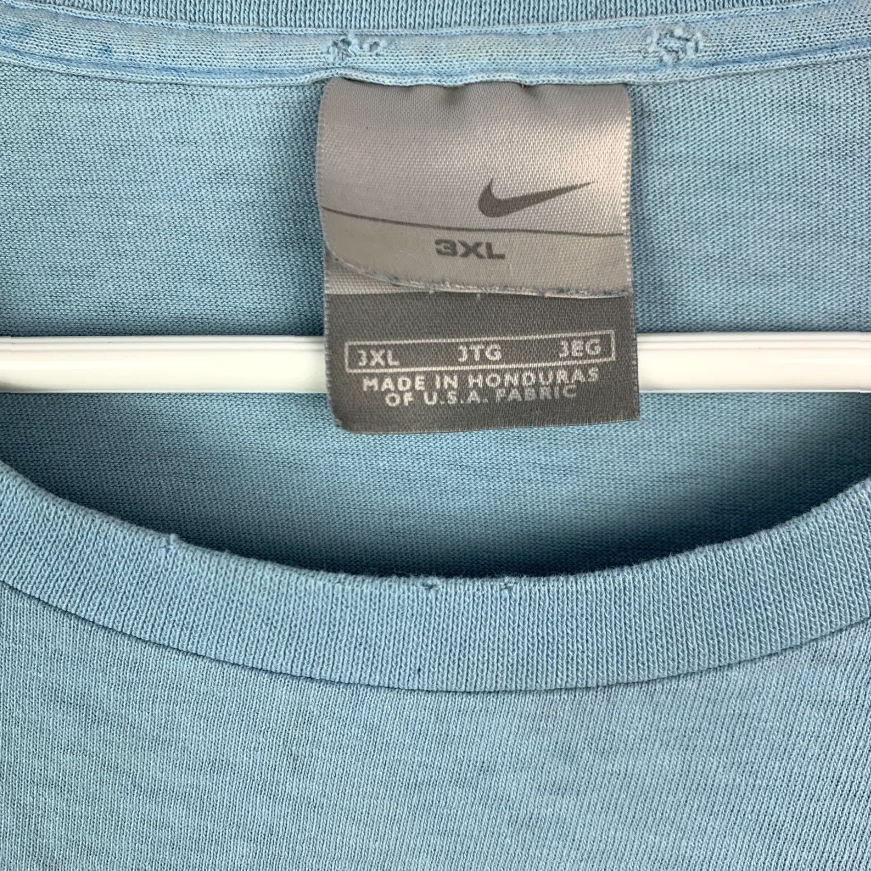 Nike VINTAGE Nike Athletics Blue Screenprint Tee T-Shirt Mens 3XL Size US XXL / EU 58 / 5 - 4 Thumbnail