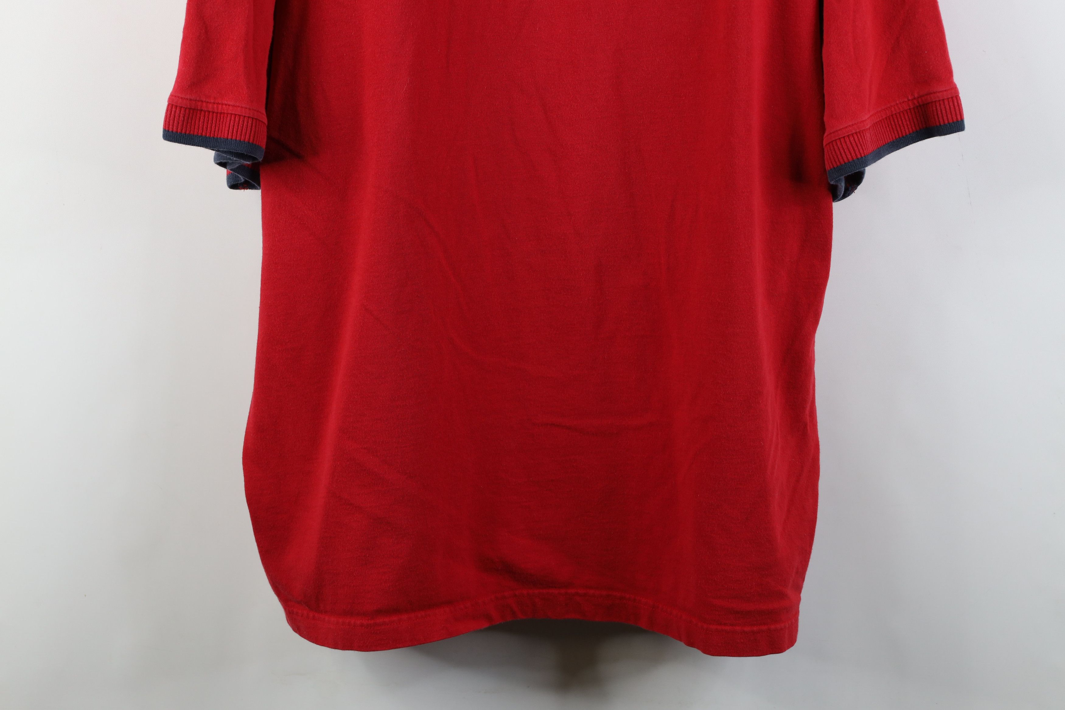 Vintage Vintage 90s Y2K Blue Jackets Hockey Collared Golf Polo Shirt Size US XL / EU 56 / 4 - 3 Thumbnail