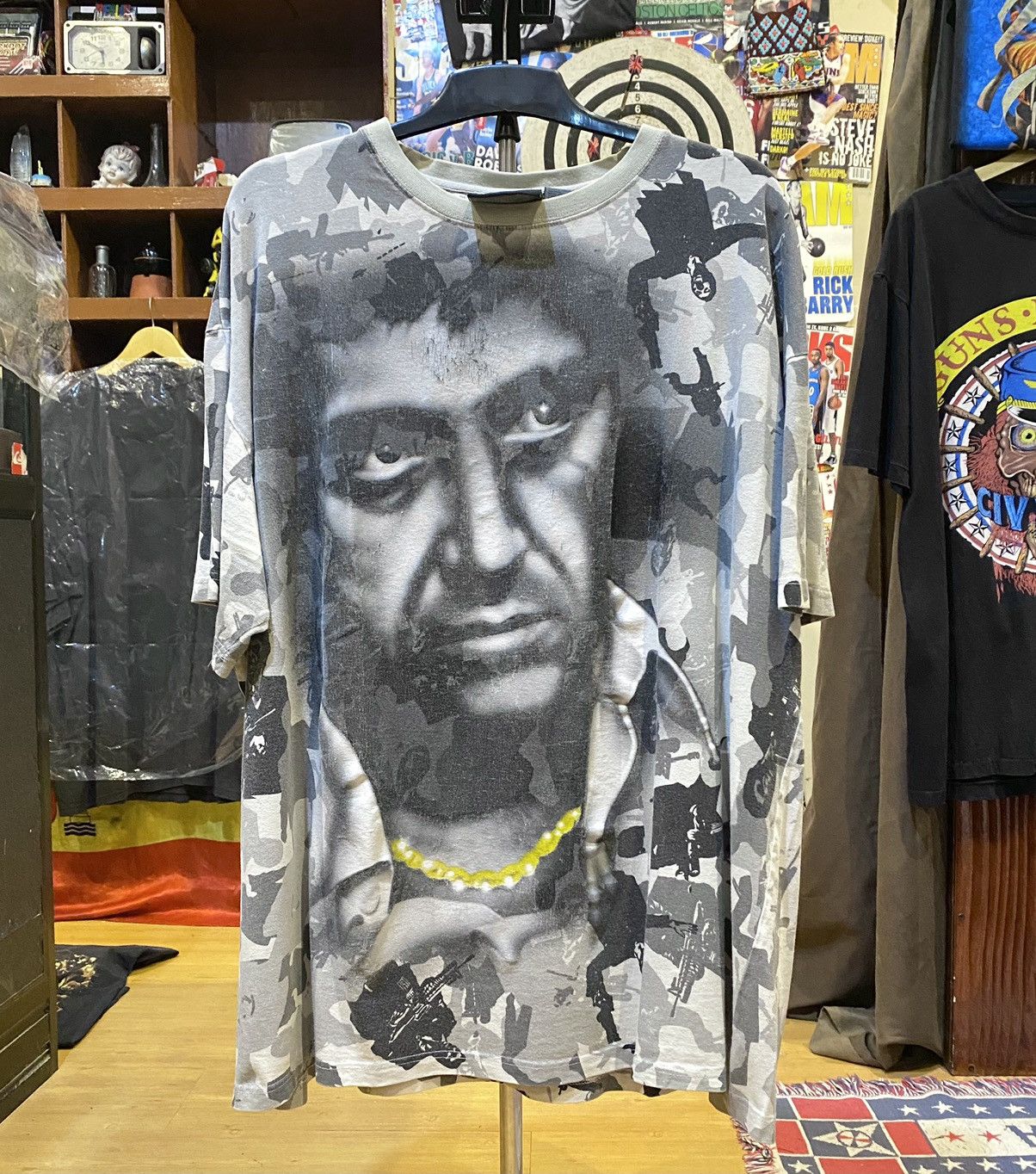 Other Tshirt Ovp Alpacino Movie Scarface The GodFather Italia vtg Size US XXL / EU 58 / 5 - 1 Thumbnail