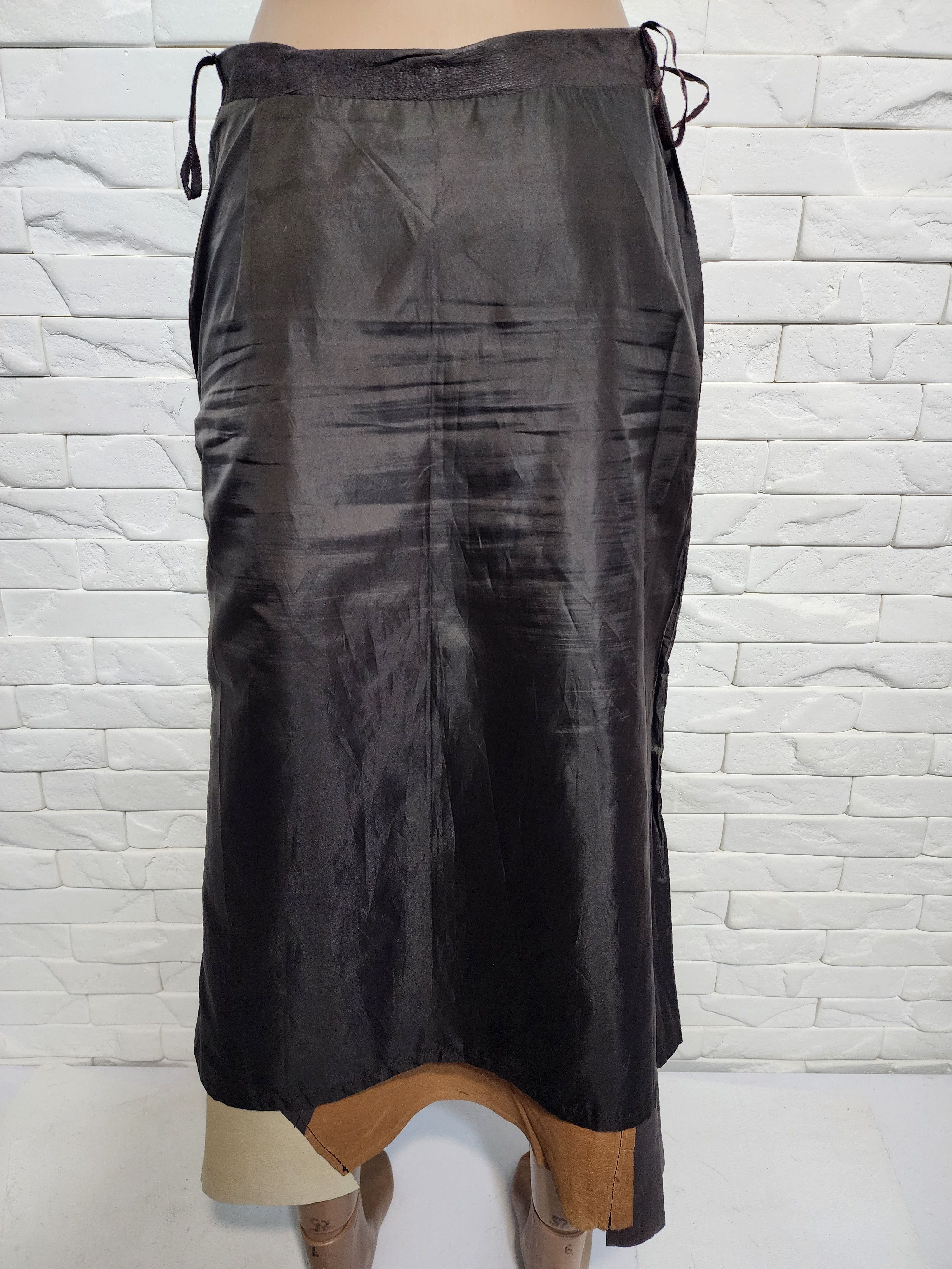 Other Brown Suede Leather Skirt: 30" Waist Size 30" / US 8 / IT 44 - 7 Thumbnail