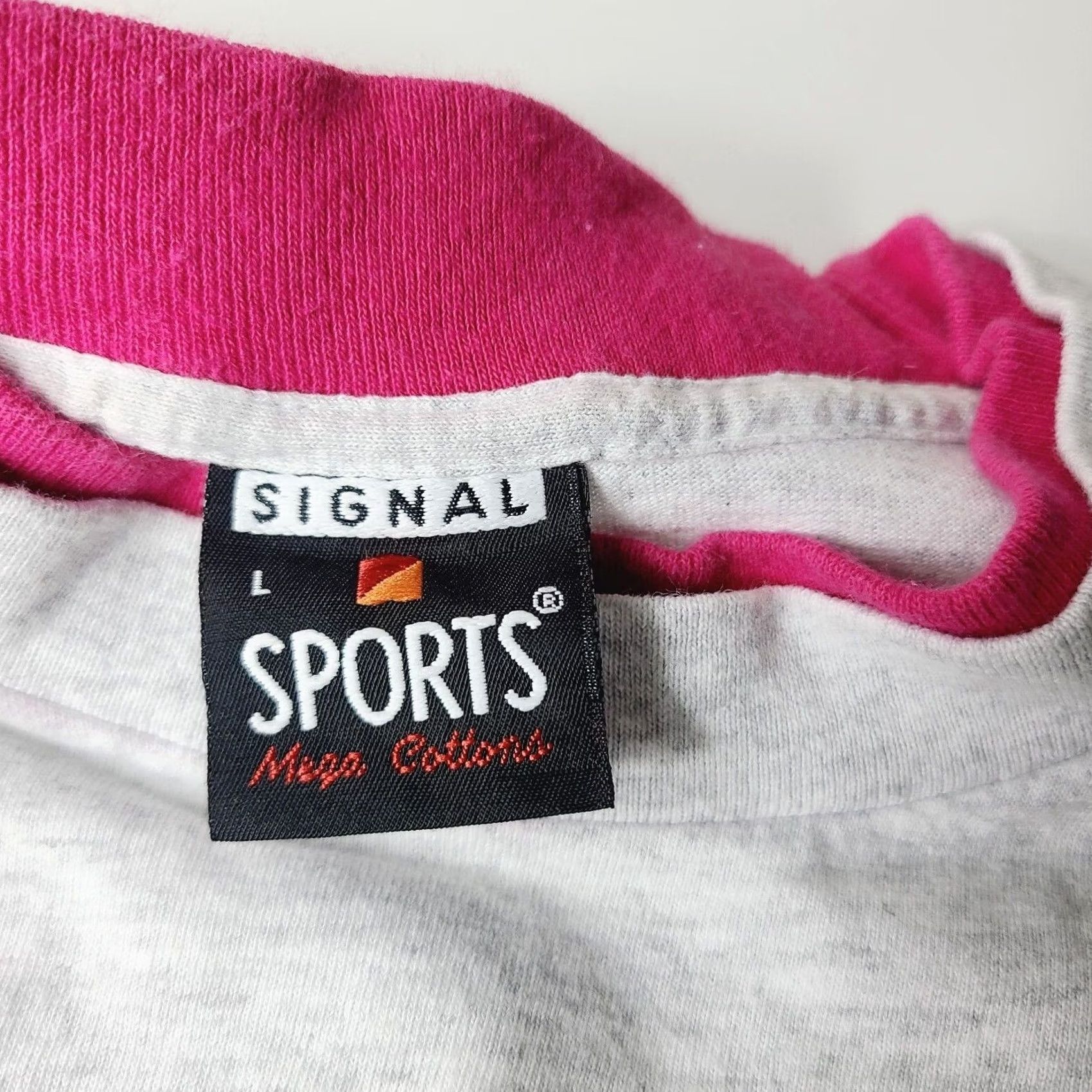 Vintage VINTAGE Signal Sports Washington DC Capitol USA 90's Graphic Shirt Men's Large Gray Size US L / EU 52-54 / 3 - 4 Thumbnail