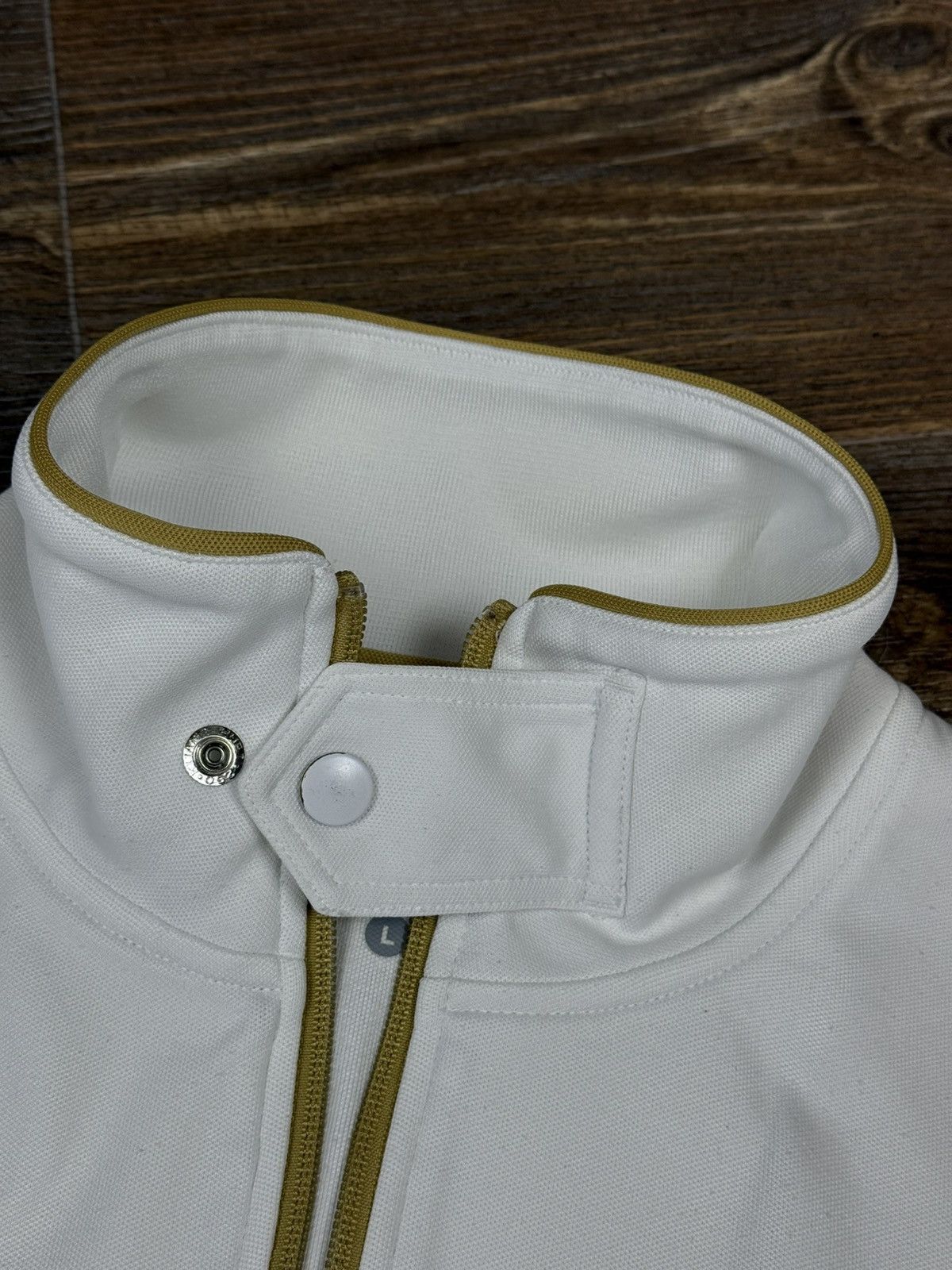 Nike Nike RF Roger Federer Wimbeldon 2010 White Zip Track Jacket Size US L / EU 52-54 / 3 - 13 Thumbnail
