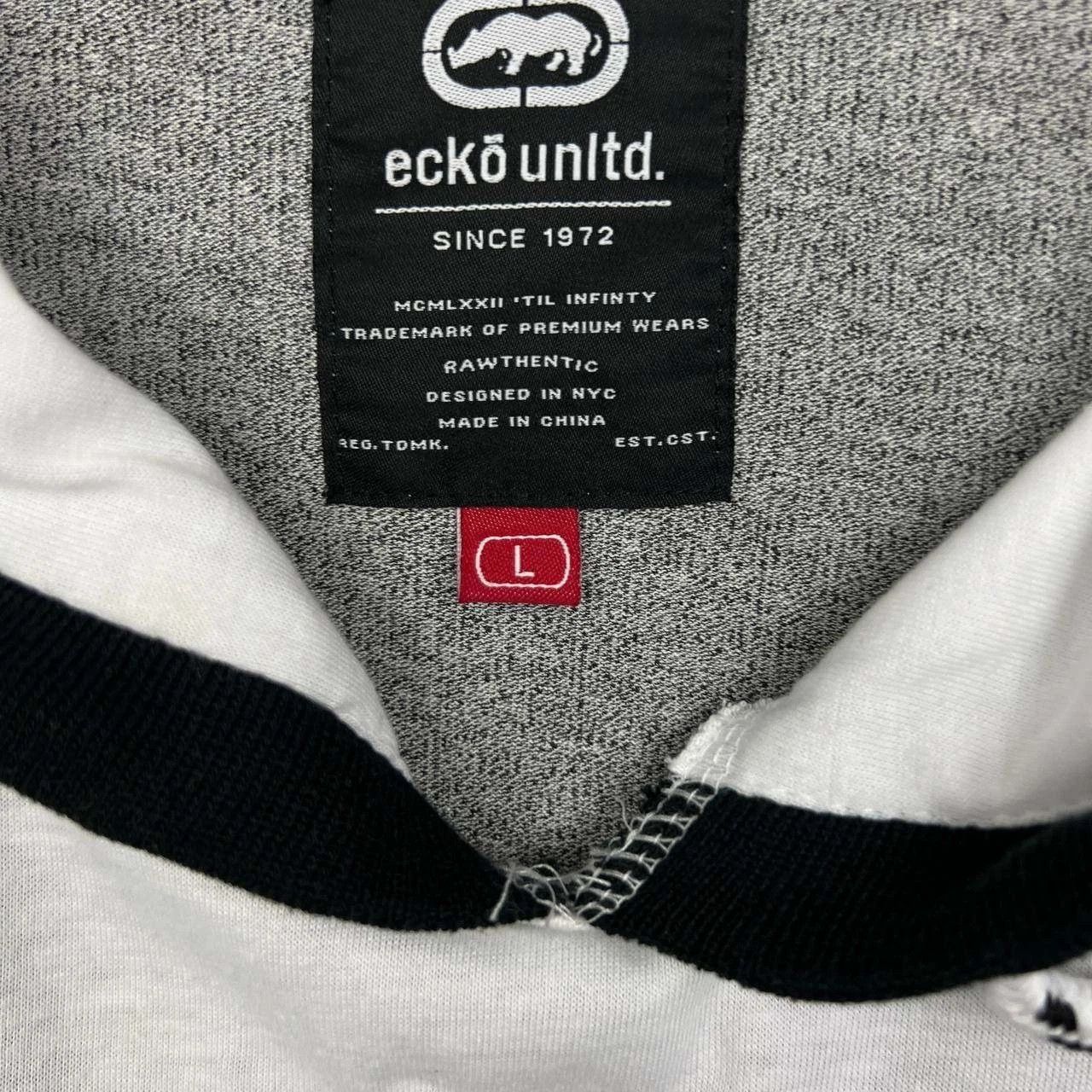 Ecko Unltd. Ecko Unltd. Shirt Men Gray Short Sleeve Hooded Pocket L Size US L / EU 52-54 / 3 - 7 Thumbnail