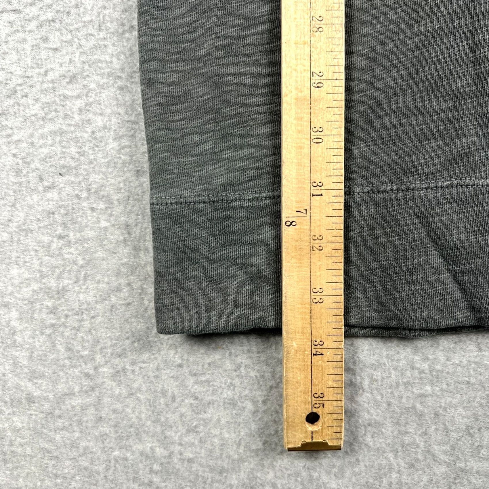 James Perse James Perse Sweatshirt Dress Shirt Top Womens Small 1 Grey Cotton Raglan Size S / US 4 / IT 40 - 7 Thumbnail