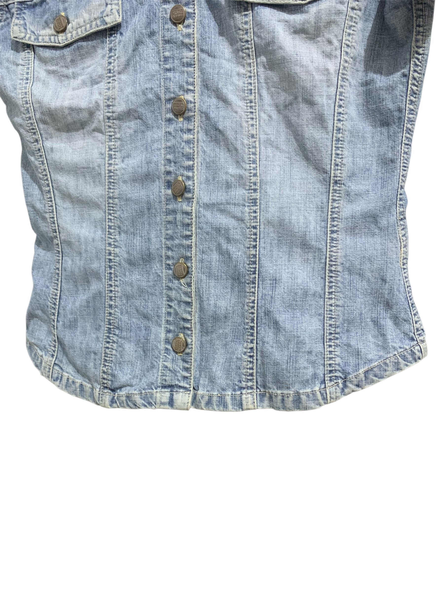Marithe + Francois Girbaud Marithe Francois Girbaud Denim Shirt Size M / US 6-8 / IT 42-44 - 5 Thumbnail