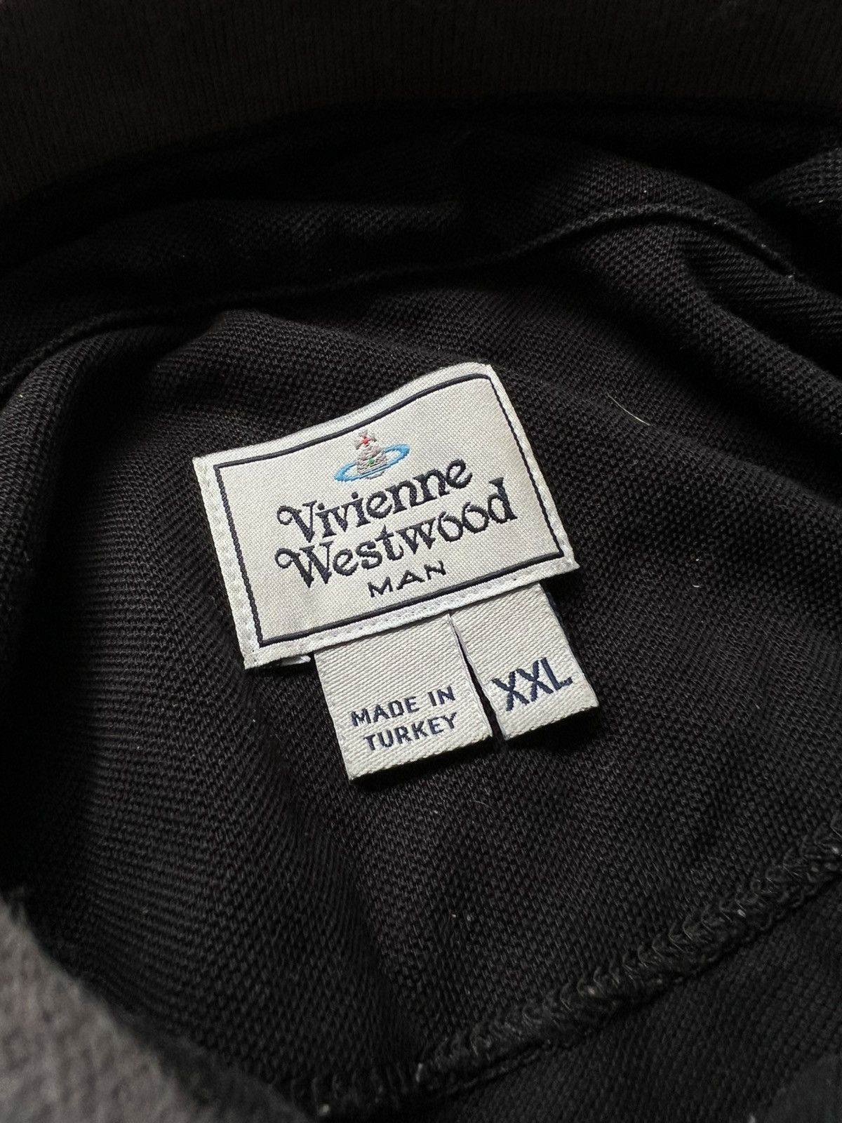 Vivienne Westwood VIVIENNE WESTWOOD Polo Shirt Black Size XXL Size US XXL / EU 58 / 5 - 4 Thumbnail