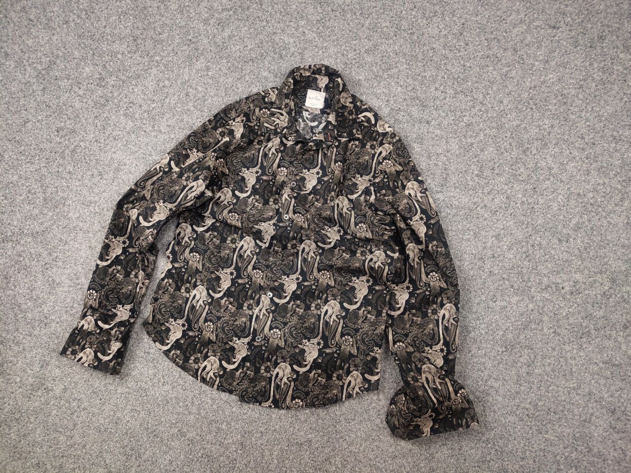 Paul Smith Paul Smith Mainline Monkey pattern Button long sleeve Shirt Size US S / EU 44-46 / 1 - 4 Thumbnail