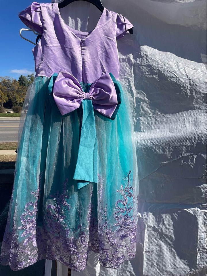 Designer BN Beautiful Princess Ariel Child’s Gown Size XXS / US 00 / IT 34 - 2 Thumbnail