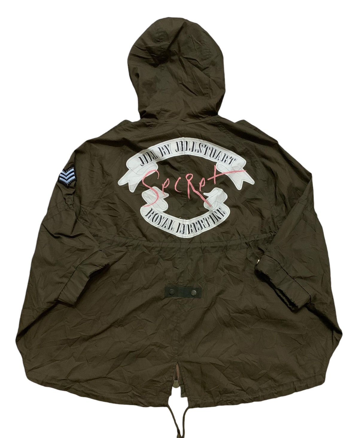 GOA military hoodie design poncho