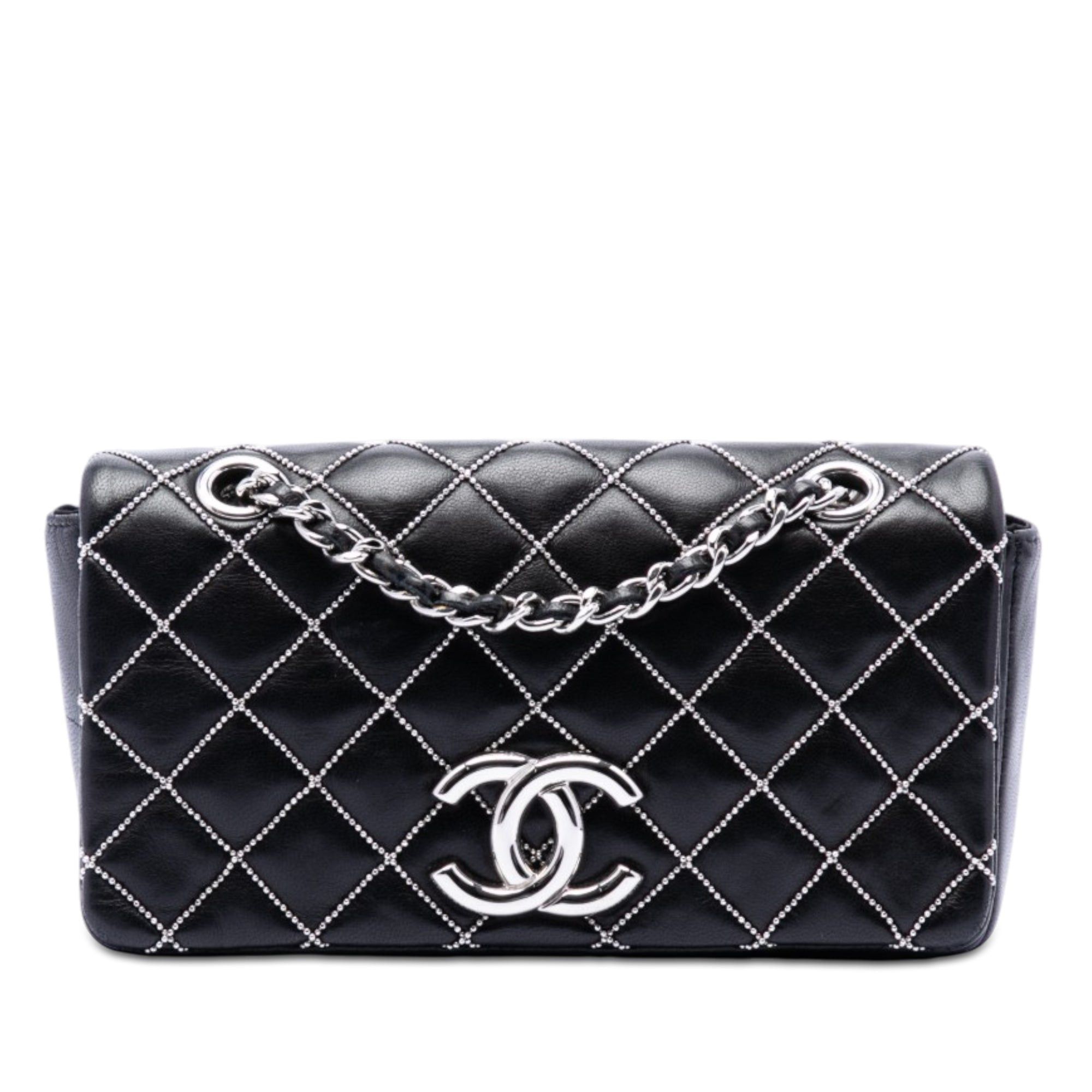 Chanel Mini CC Quilted Lambskin Beaded Full Flap Size ONE SIZE - 1 Thumbnail