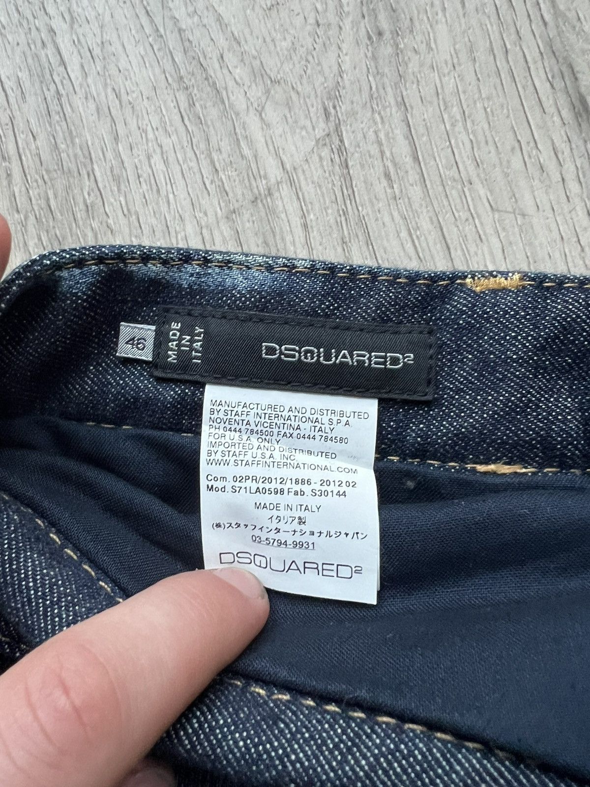 Dsquared2 Dsquared2 FW 12/13 pin studded jeans Size US 30 / EU 46 - 8 Thumbnail