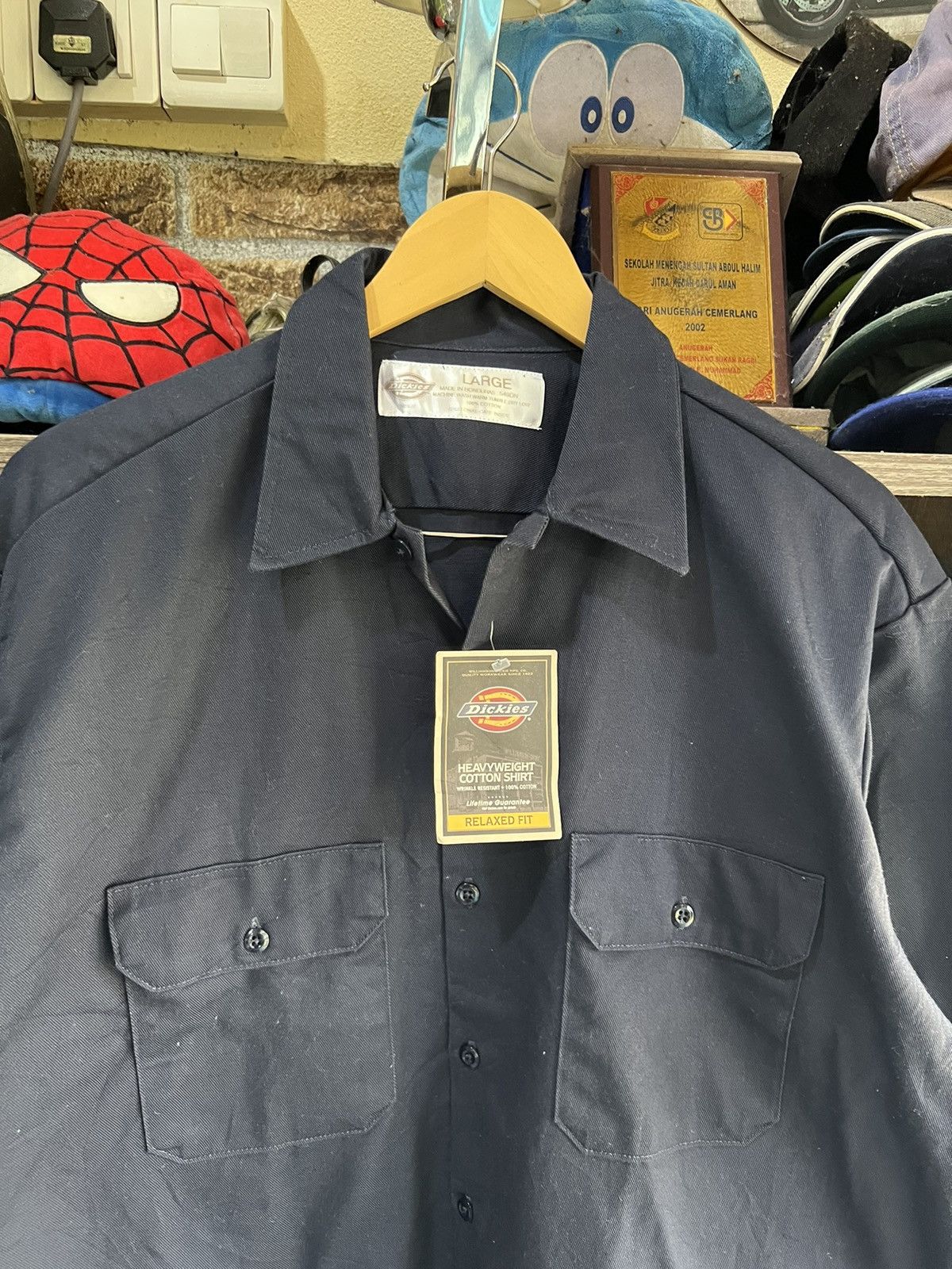Dickies 🔥Vintage Deadstock Dickies Overshirts Size US L / EU 52-54 / 3 - 5 Thumbnail