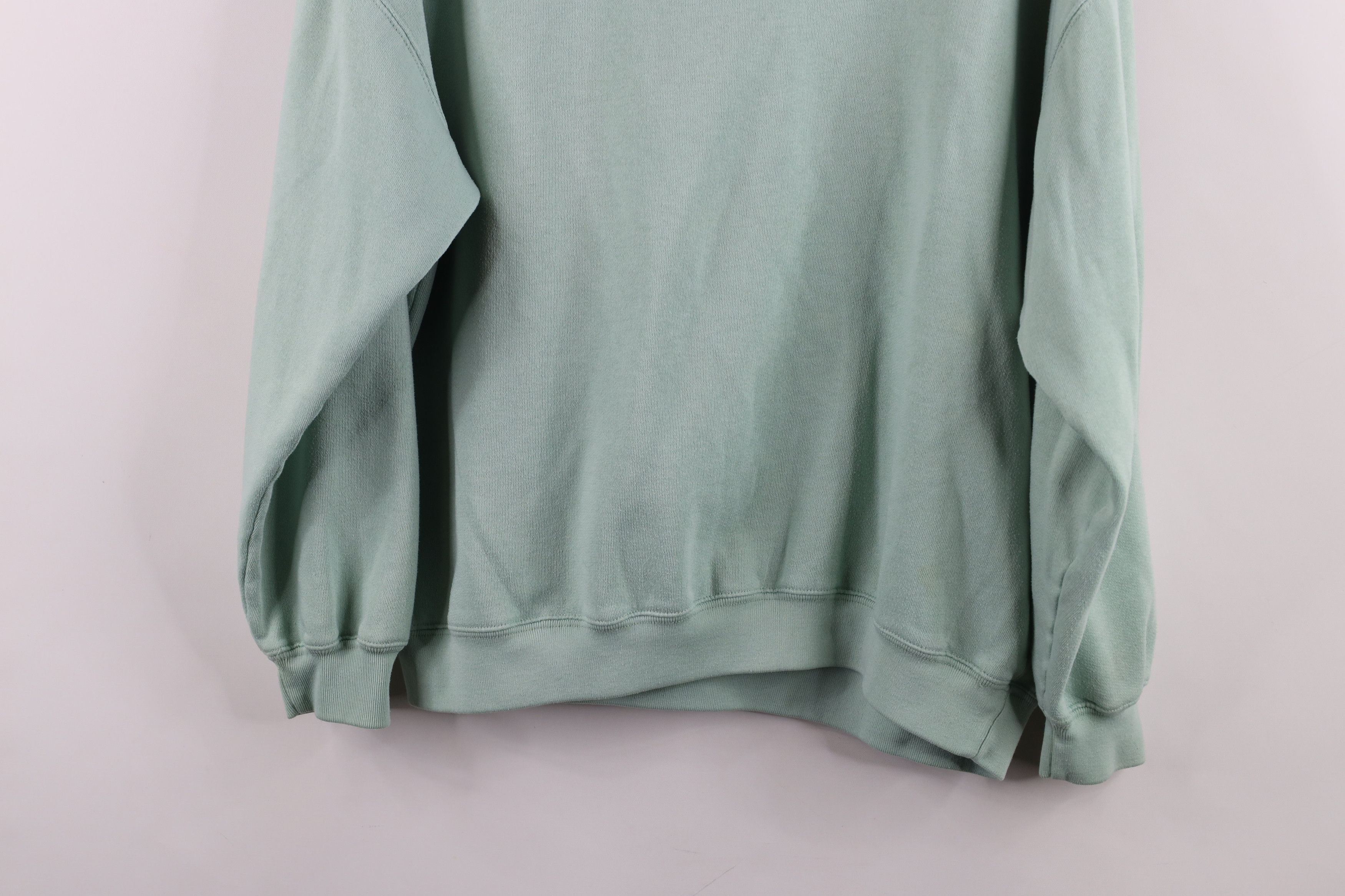 Vintage Vintage 90s Streetwear Nature Flower Floral Sweatshirt Green Size L / US 10 / IT 46 - 13 Thumbnail