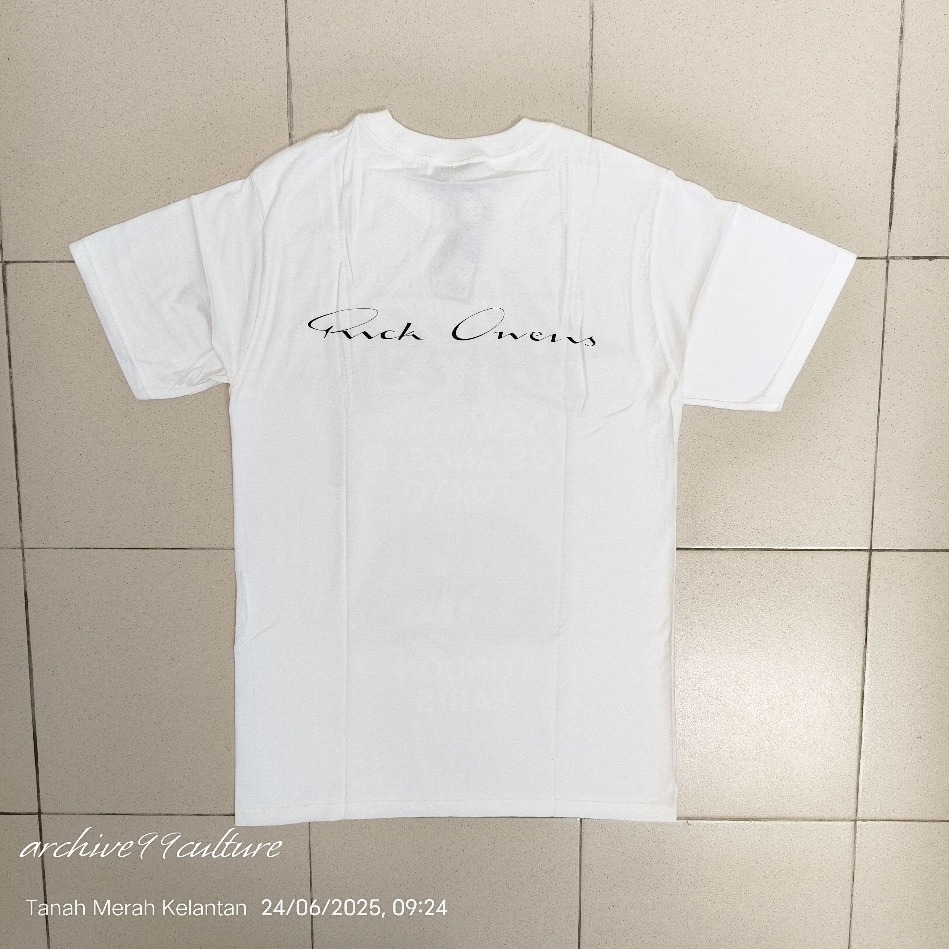 Rick Owens × Stussy Stussy x Rick Owens World Tour 40th Anniversary Size US S / EU 44-46 / 1 - 2 Thumbnail
