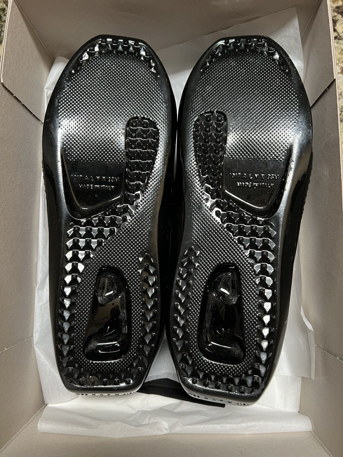 1017 ALYX 9SM 1017 ALYX 9SM | MONO SLIP ON SHINY BLACK Size US 12.5 / EU 45-46 - 3 Thumbnail