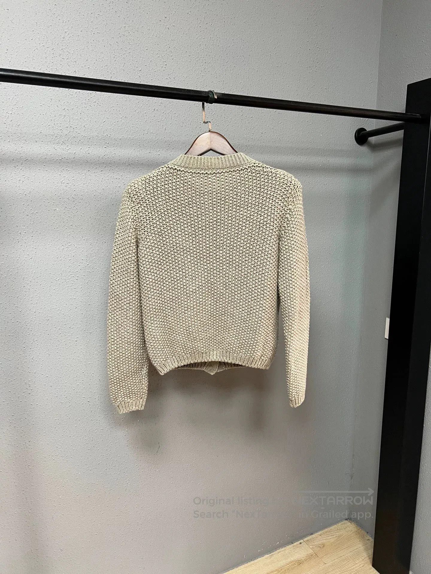 Loro Piana Loro Piana Beige Cashmere Cardigan. Size M / US 6-8 / IT 42-44 - 2 Thumbnail