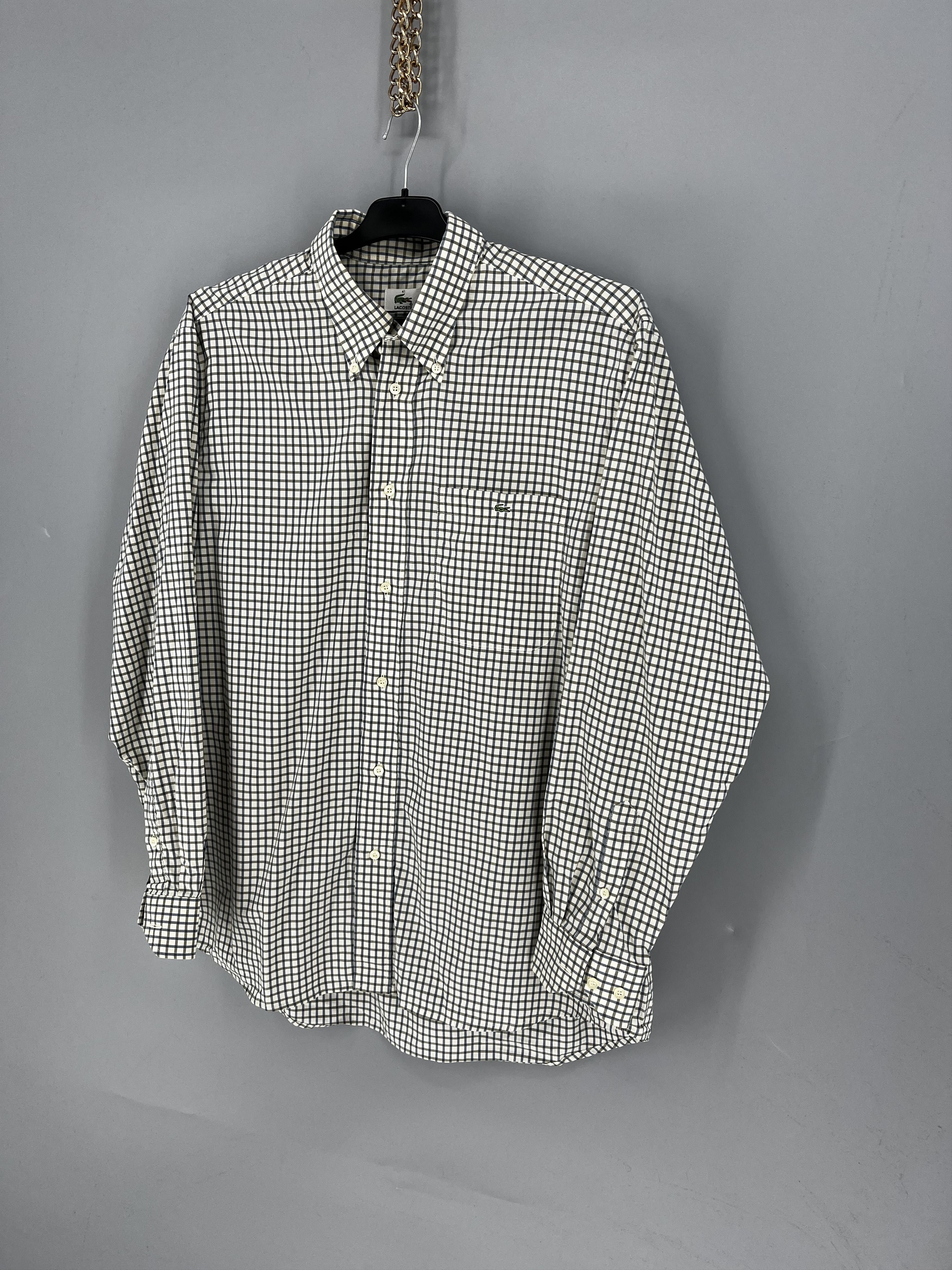Lacoste Lacoste vintage luxury streetwear shirt Size US L / EU 52-54 / 3 - 3 Thumbnail