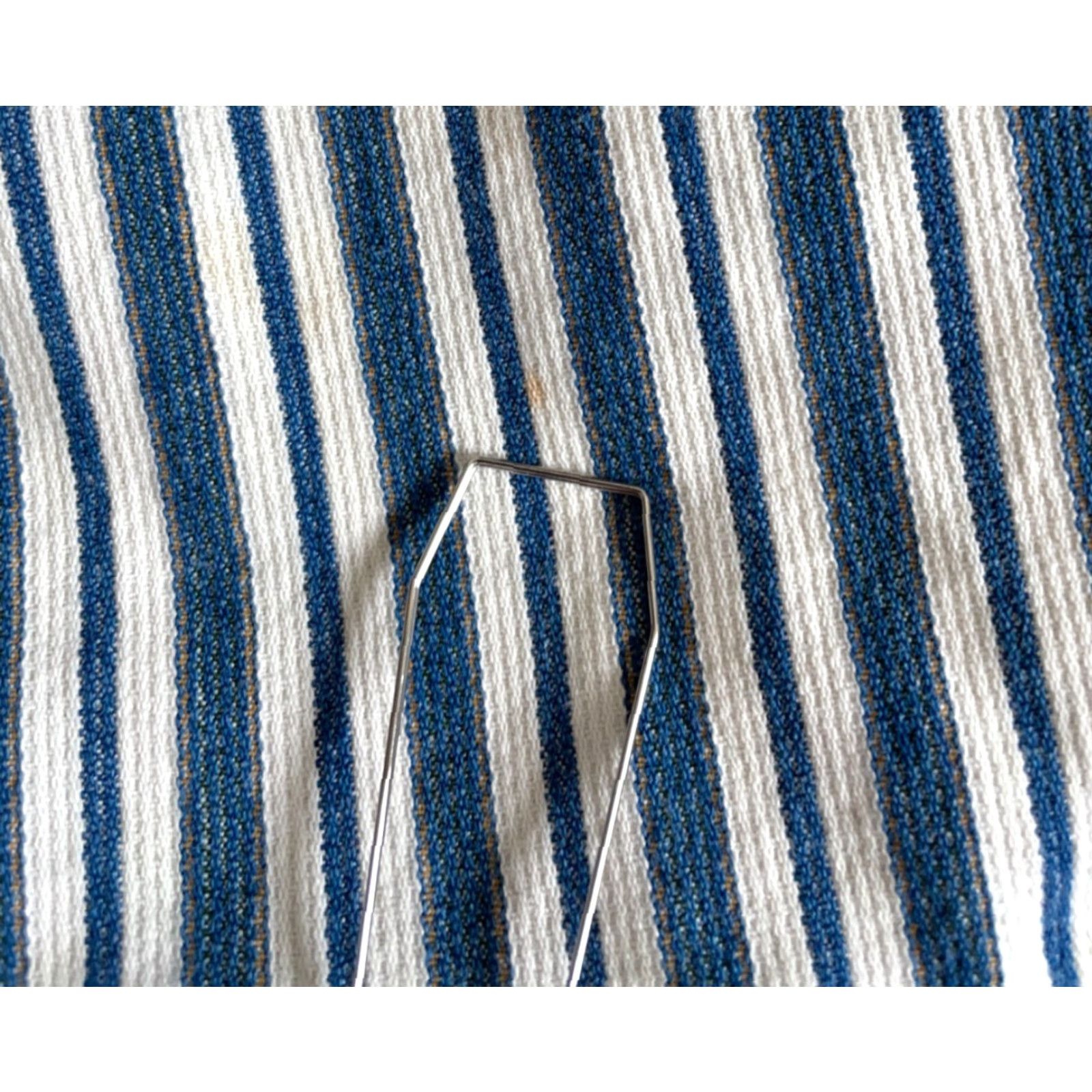 Guess VINTAGE GUESS Jeans Striped Long Sleeve Shirt Men's Medium Blue White Button-Down Collar 90s Casual USA Tag Mens Size US M / EU 48-50 / 2 - 5 Thumbnail