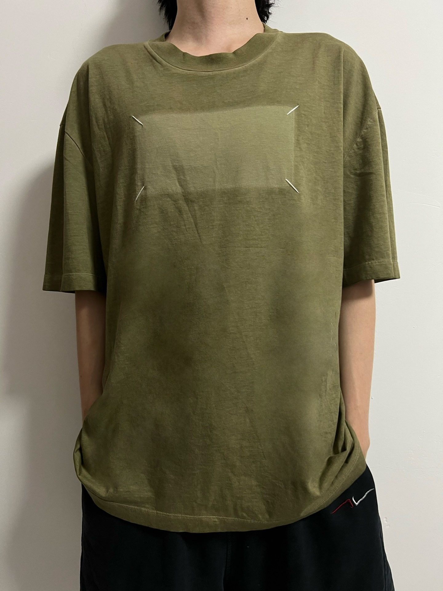 Maison Margiela Maison Margiela Size46 Outer seam four-corner logo printed Size US S / EU 44-46 / 1 - 6 Thumbnail