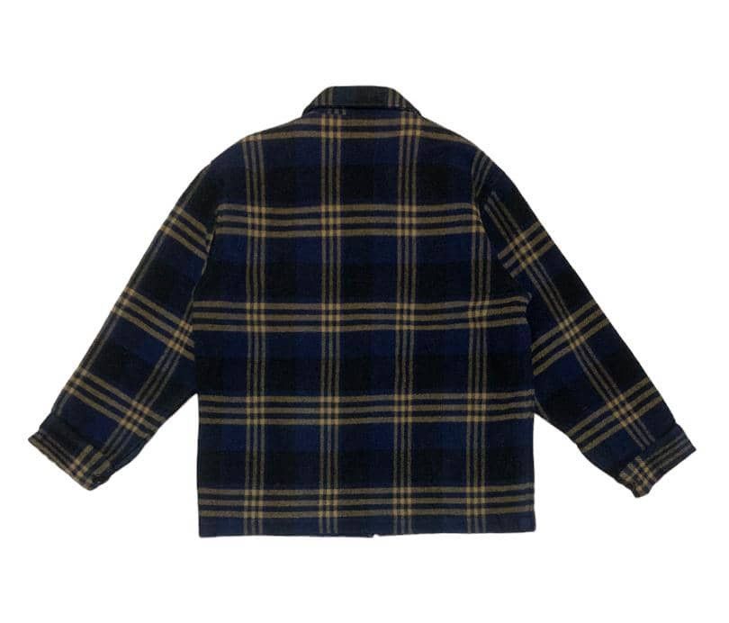 Oshkosh Vintage Oshkosh Plaid Wool Zipper Shirt Jacket Size US L / EU 52-54 / 3 - 4 Thumbnail